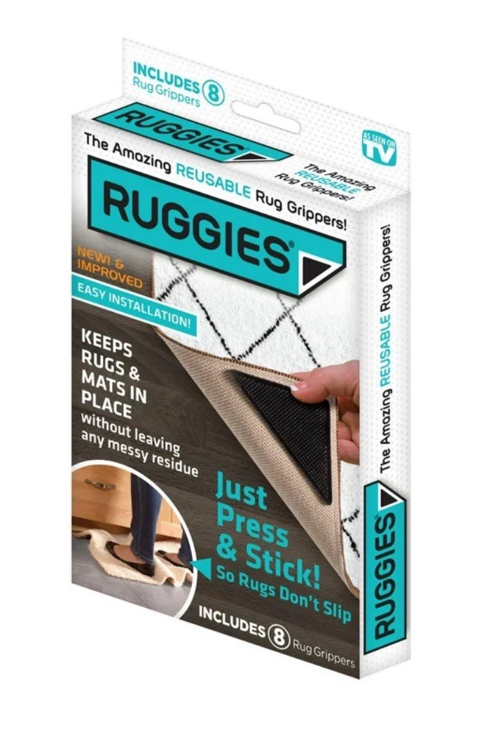 Ruggies 8-Piece Rug Grippers