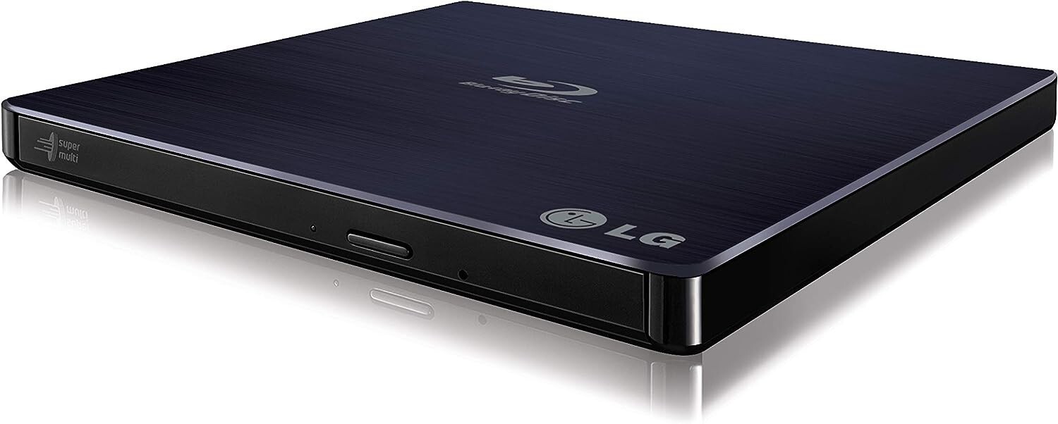 LG WP50NB40 Slim External USB 2.0 Blu-ray Disc Drive Flashed UNLOCKED UHD