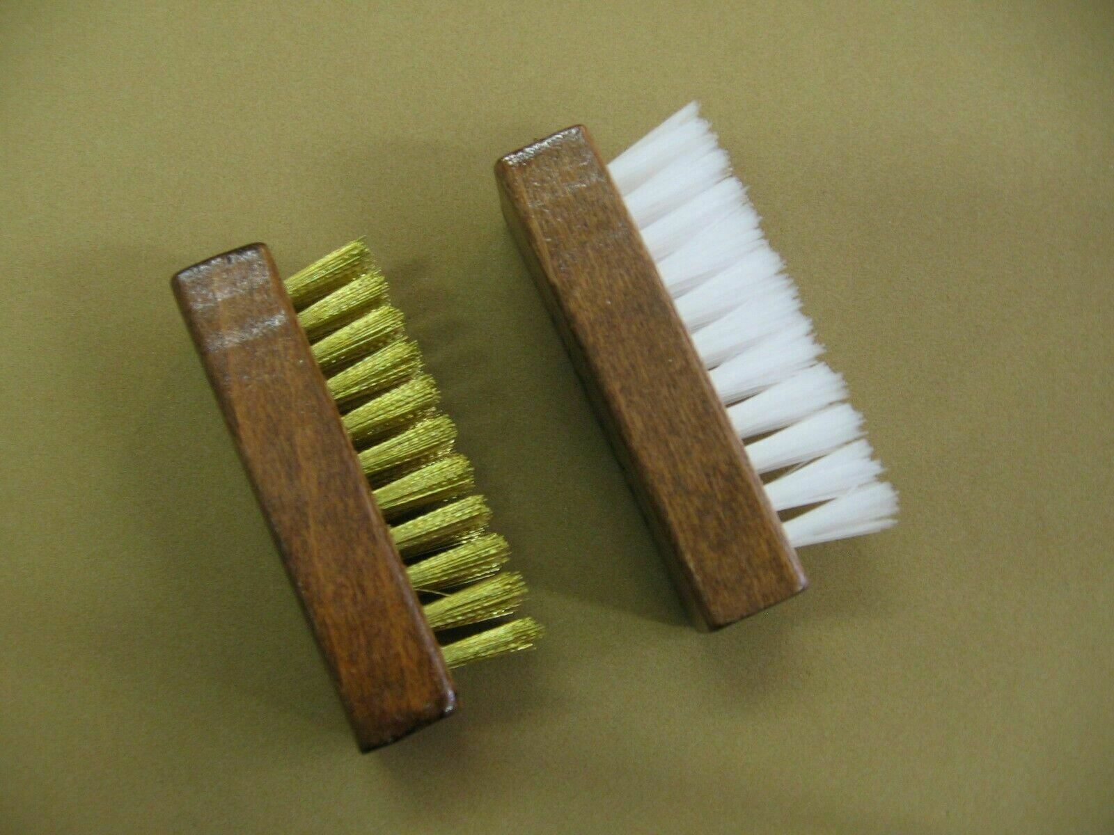 Suede Cleaning Brush Brass or Nylon   FREE SHIPPING