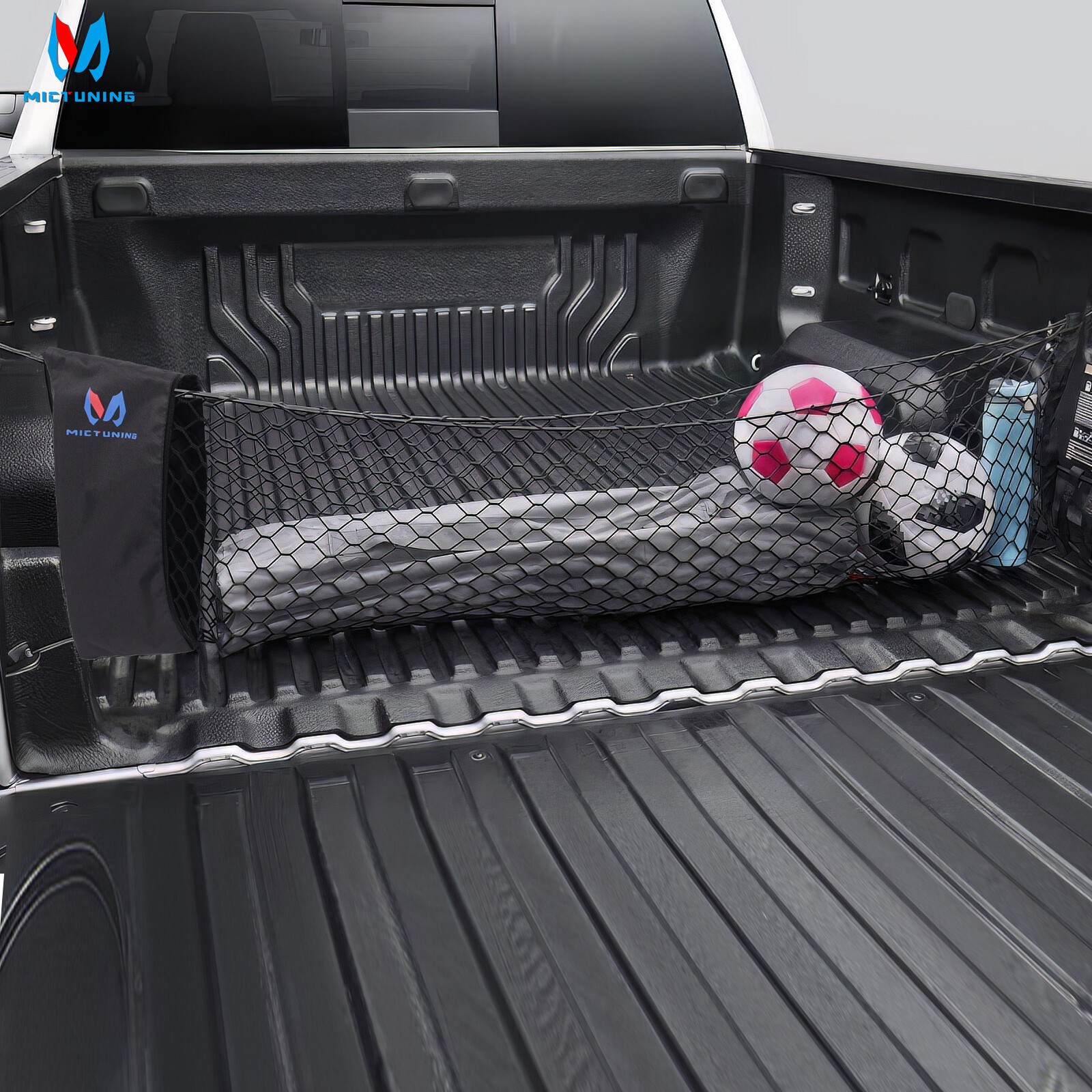 Truck Bed Cargo Net Truck Bed Storage Net Organizer Envelope Cargo Net Elastic