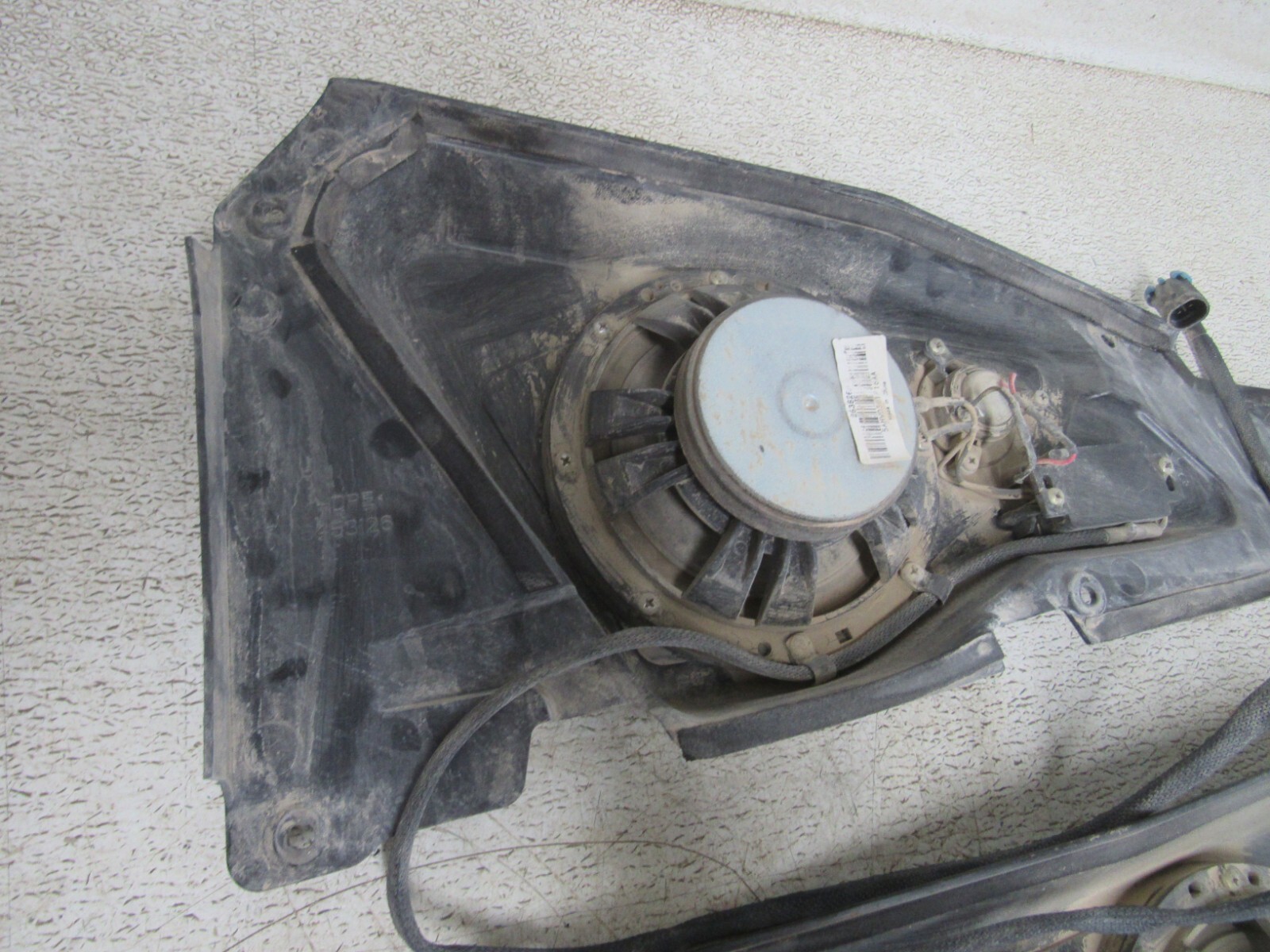 17 POLARIS RZR XP 1000 DOOR SPEAKERS RIGHT LEFT MB QUART INNER STOCK OEM #0739