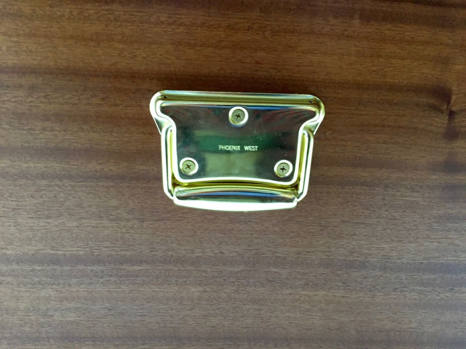 Tack Trunk with bandage lid/ tray/ made from Mahogany Sapele