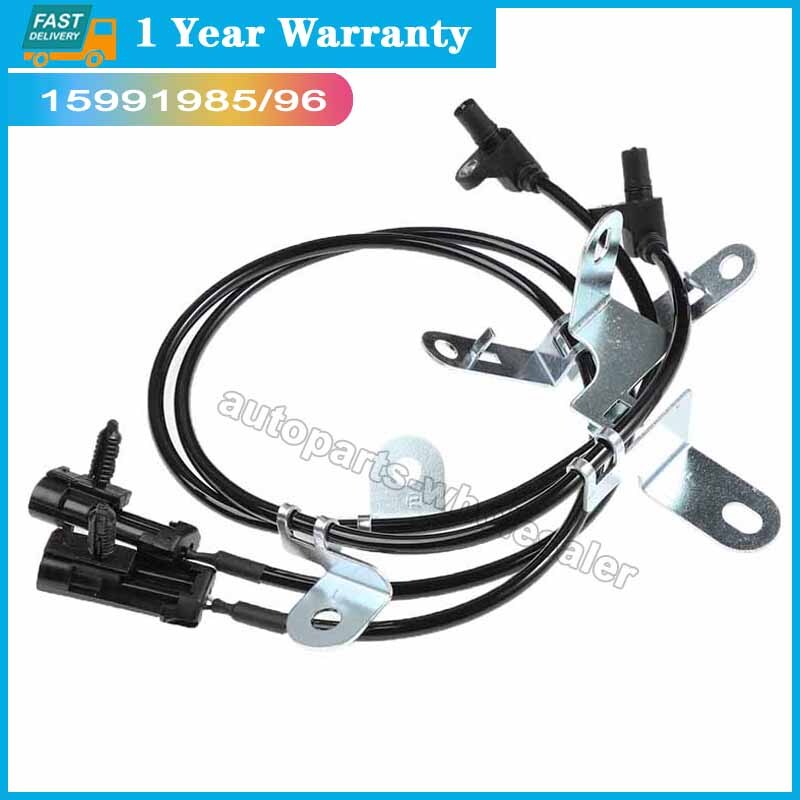Front Left & Right ABS Wheel Speed Sensor For Chevrolet Silverado 1500 2500 HD