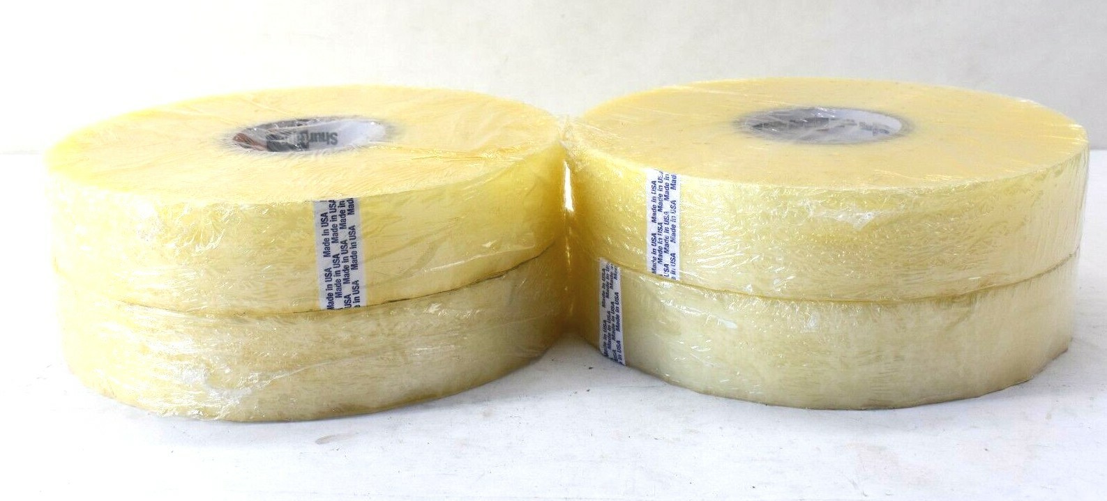 Lot of 4 Shurtape HP Series Machine Length Clear Packaging Packing Tape