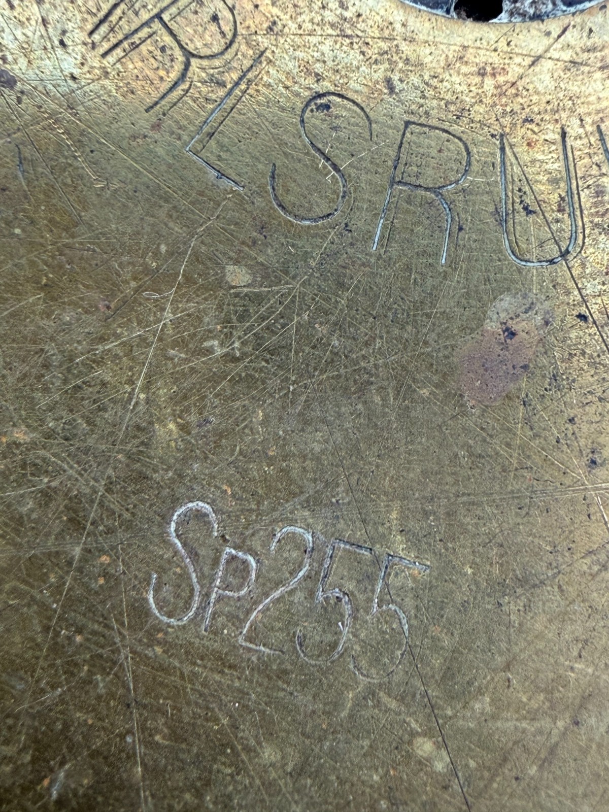 WWI German Trench Art Brass Artillery Shell – Karlsruhe Ammunition 1916