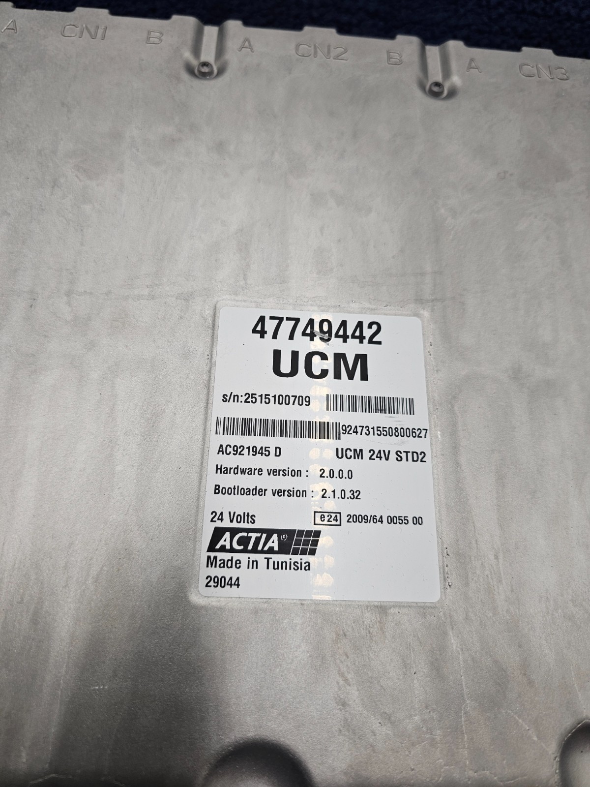 Actia 47749442 Electronic Control UCM 24V STD2