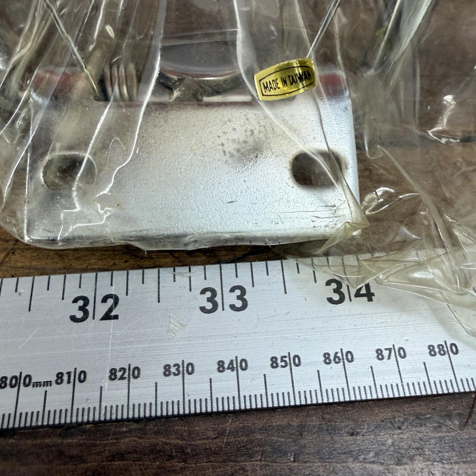 Vintage BMX Kick Scooter Kickstand NOS Double Leg Bicycle Center Mount 80s