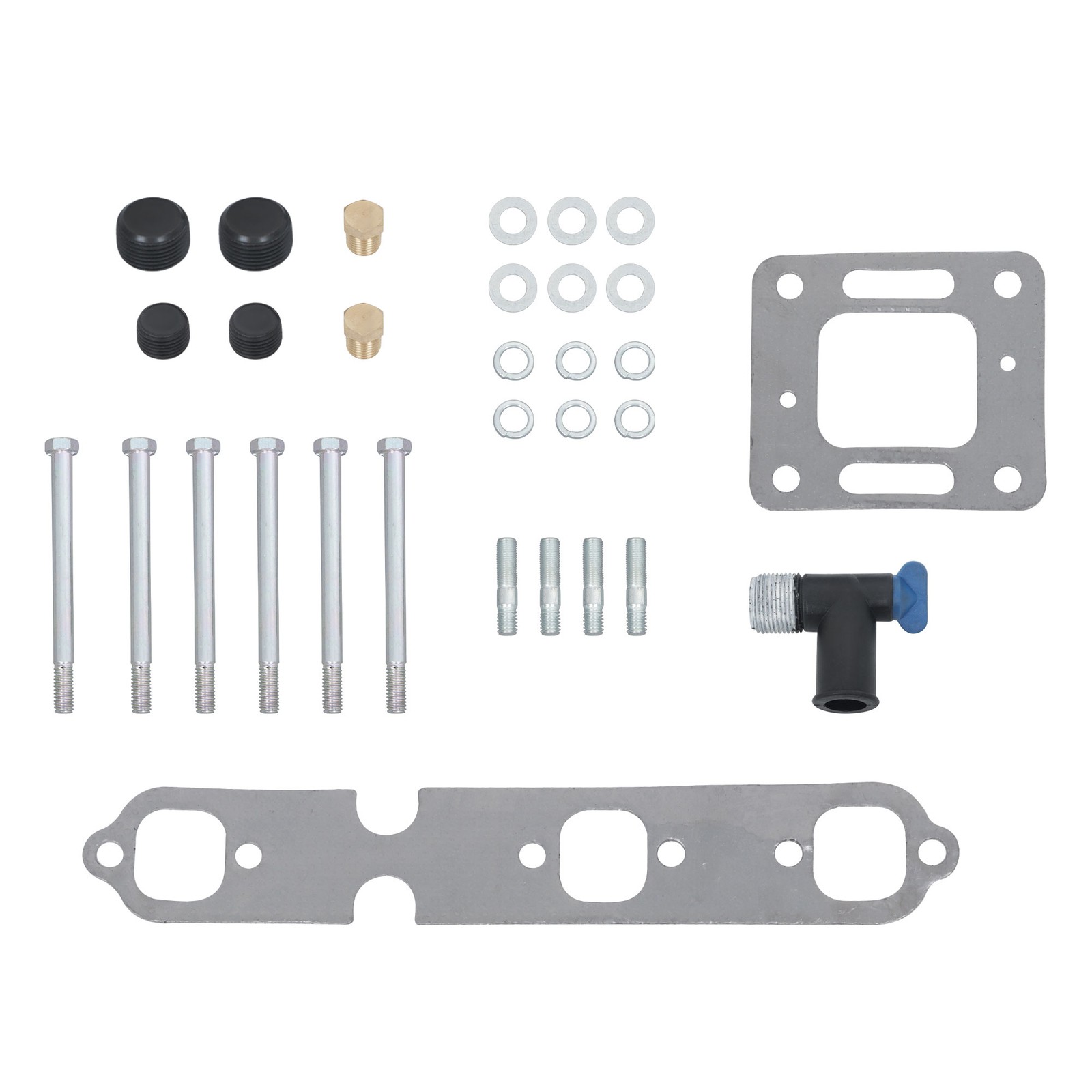 2× For Mercruiser 4.3L V6 1985-2002 Exhaust Manifold Replaces# 99746A17 99746A3