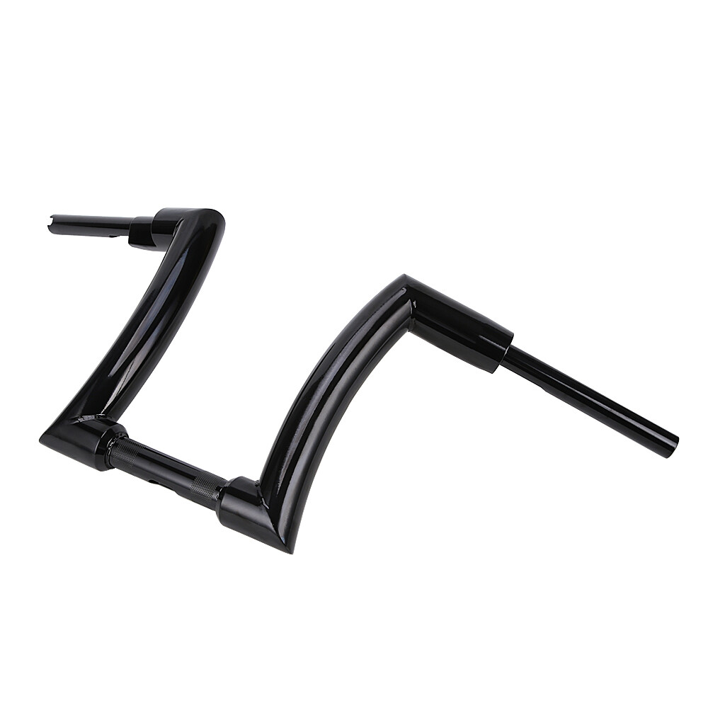 12" Rise 2" Ape Hanger Handlebar Black For Harley Softail Slim Sportster Dyna FL
