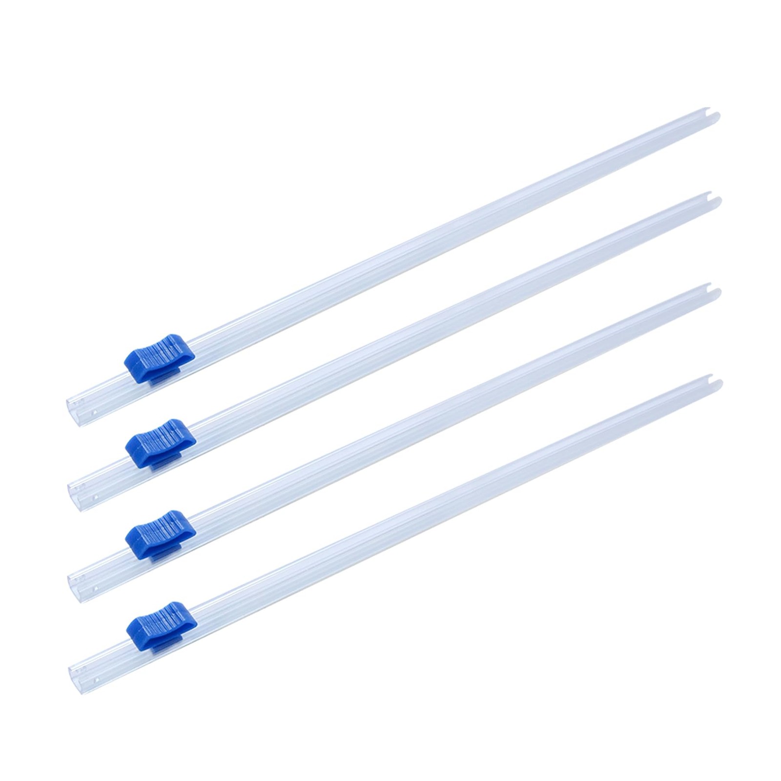 Plastic Wrap Cutter, 4pcs Sliding Cutters, Cling Film with Sliding Cutters, Slid