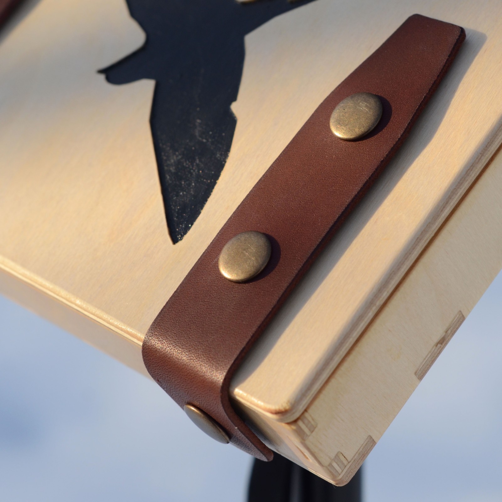 Martlet designer pochade box for watercolor sketching, for 6x8 paper size