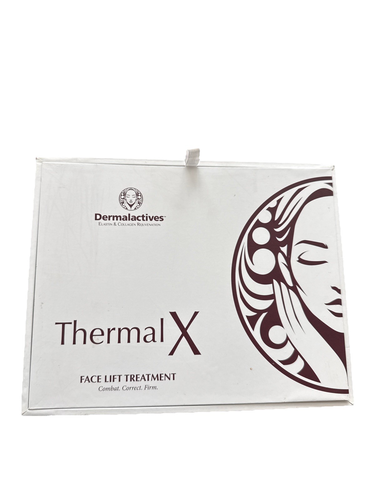 Dermalactives Thermal X Face Lift Treatment Set Heating Mask Serum Cream