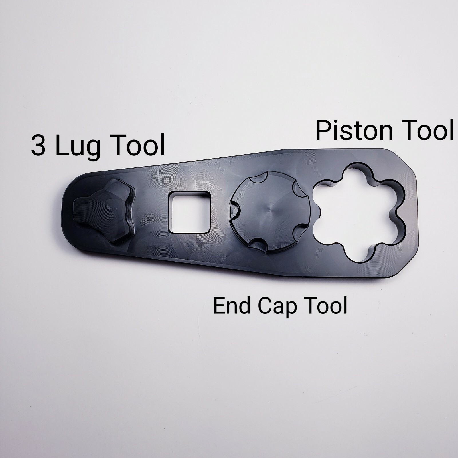 Rugged Obsidian 9 & 45 Wrench Tool, 3 in 1 CNC Machined Suppressor Tool