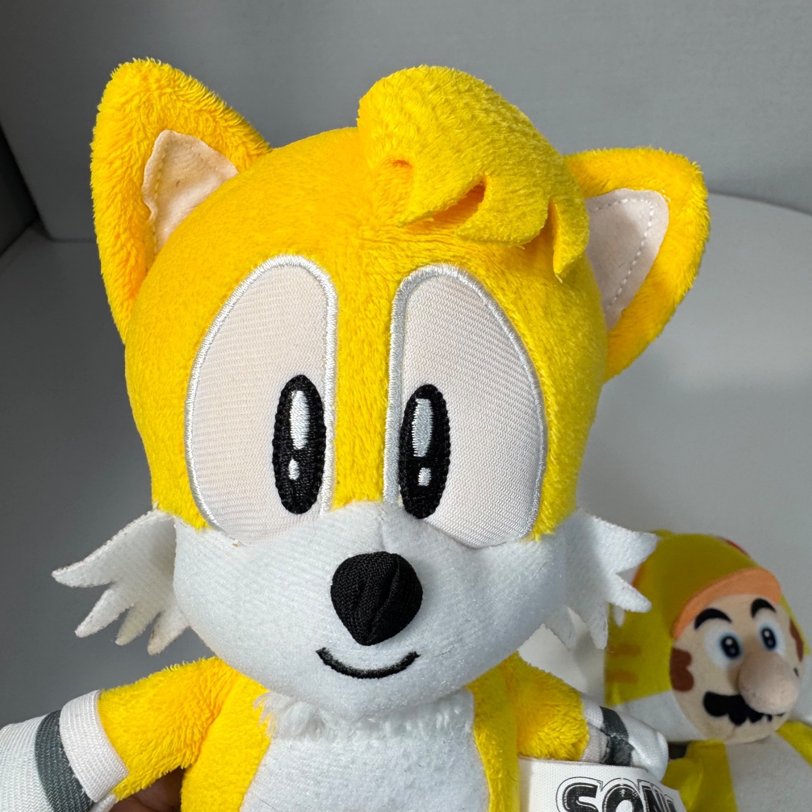 Super Mario and Sonic The Hedgehog Plush Lot of 5 Video Game Stuffed Toy Mix