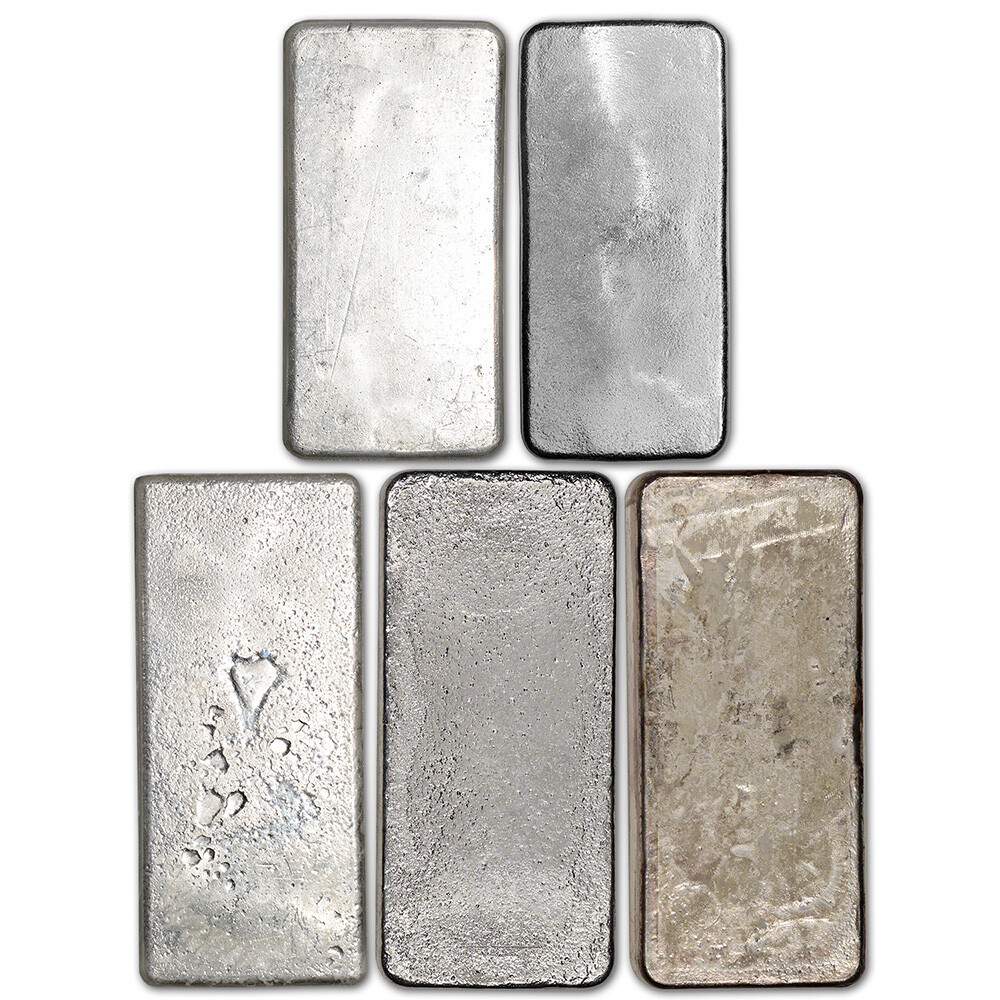 Kilo (32.15 oz) Silver Bar - Random Brand - Secondary Market - 999 Fine