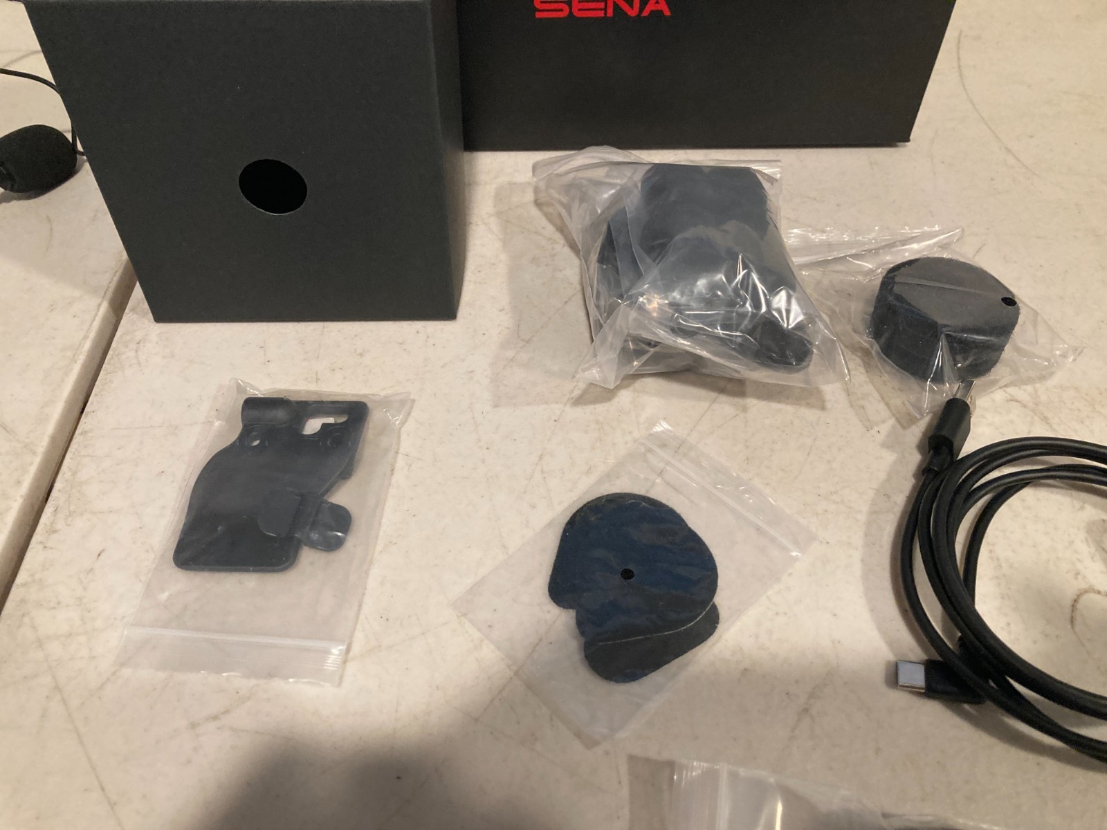 Sena 50S Dual Pack Motorcycle Bluetooth Mesh Intercom Headset System Kit LNK