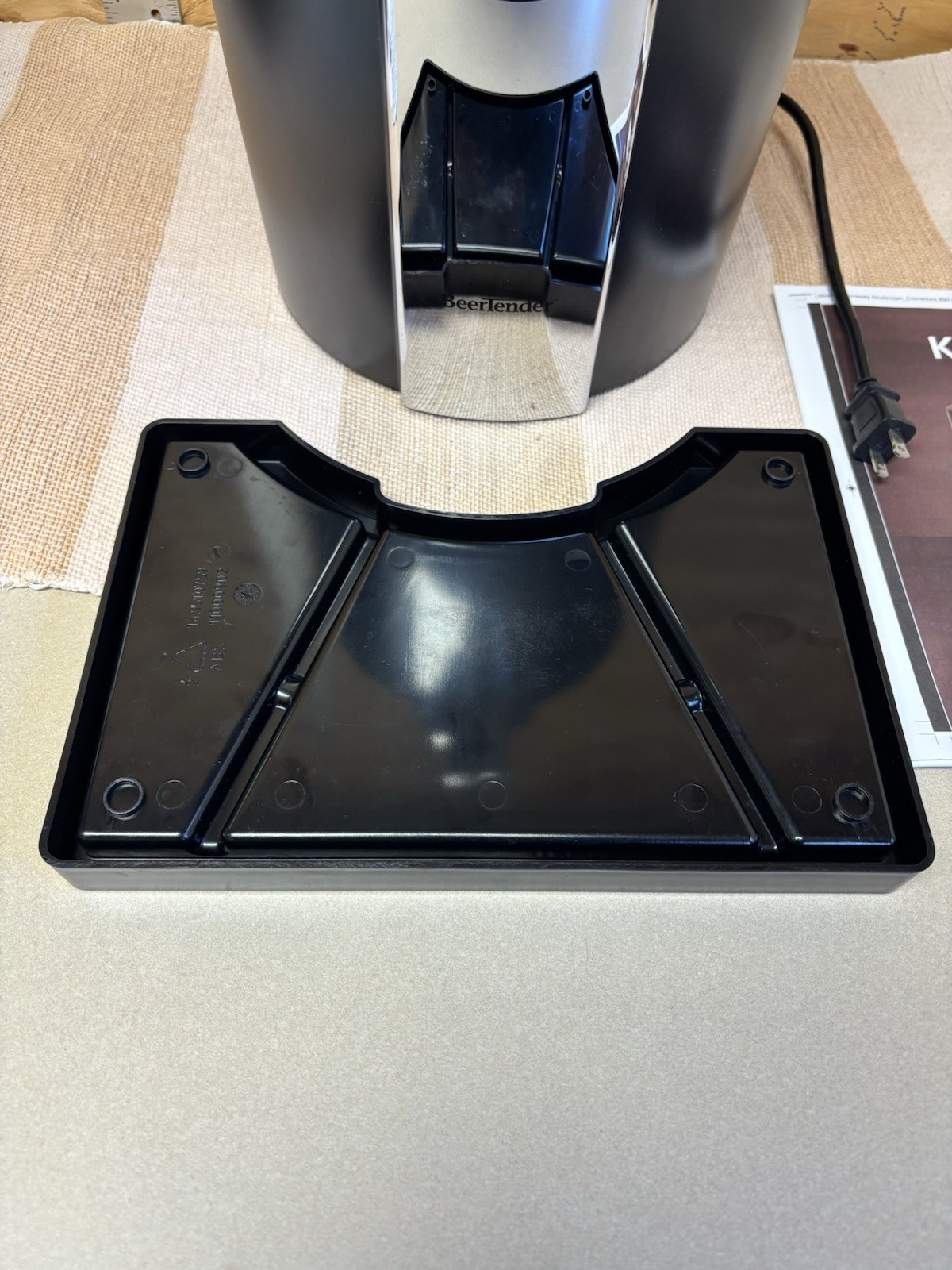 KRUPS BEERTENDER Model VB502 BEER KEG Dispenser With 4 Heineken Tubes ~ Tested