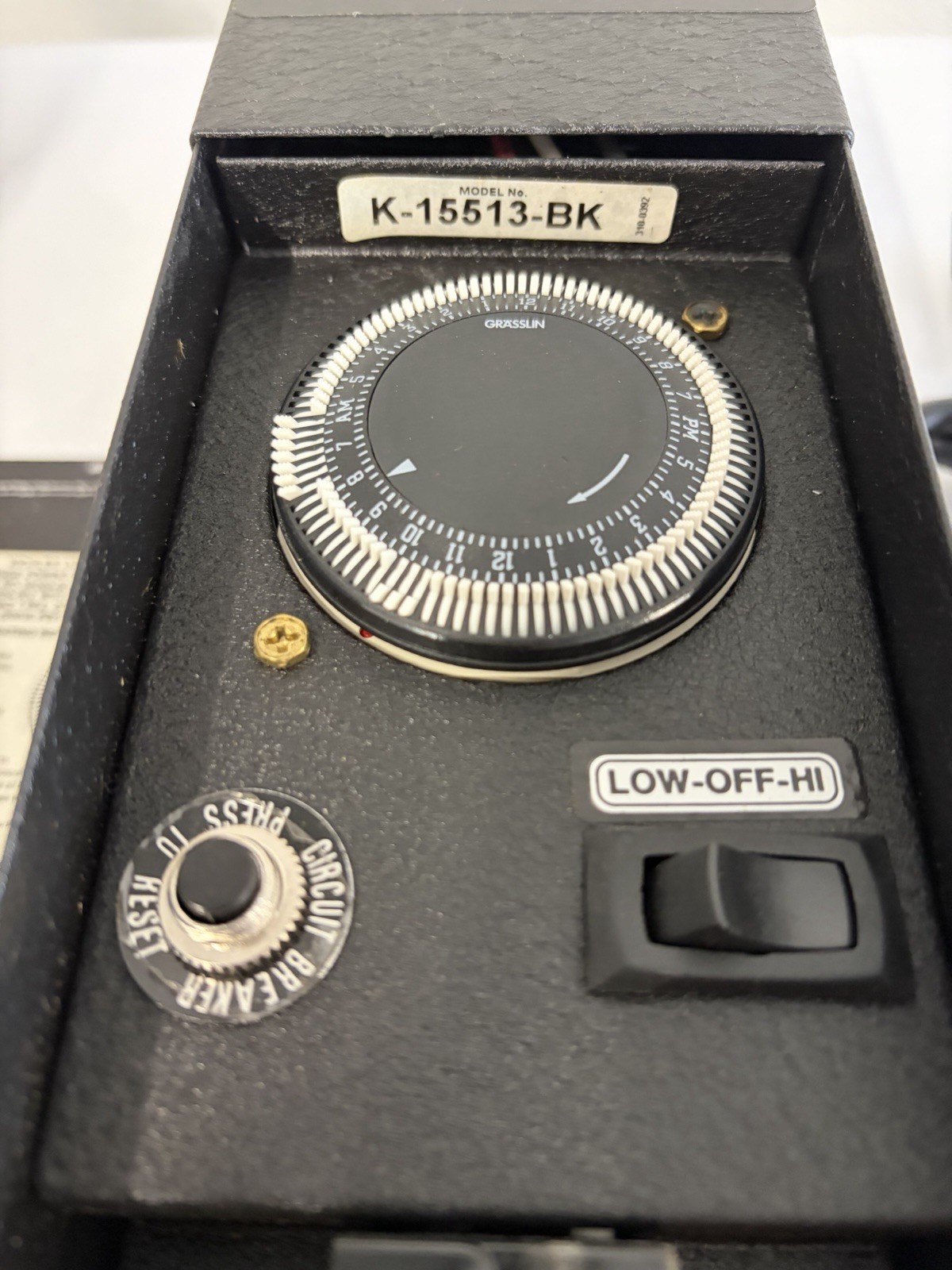 Kichler K-15513-BK Low Voltage Landscape Lighting Transformer w/ Timer