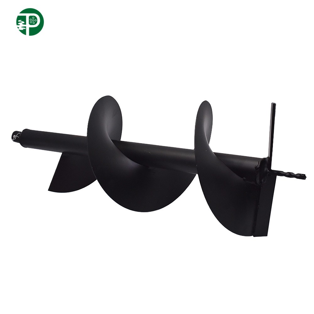 10-Inch Earth Auger Drill Bit for Gas-Powered Fence Hole Digger