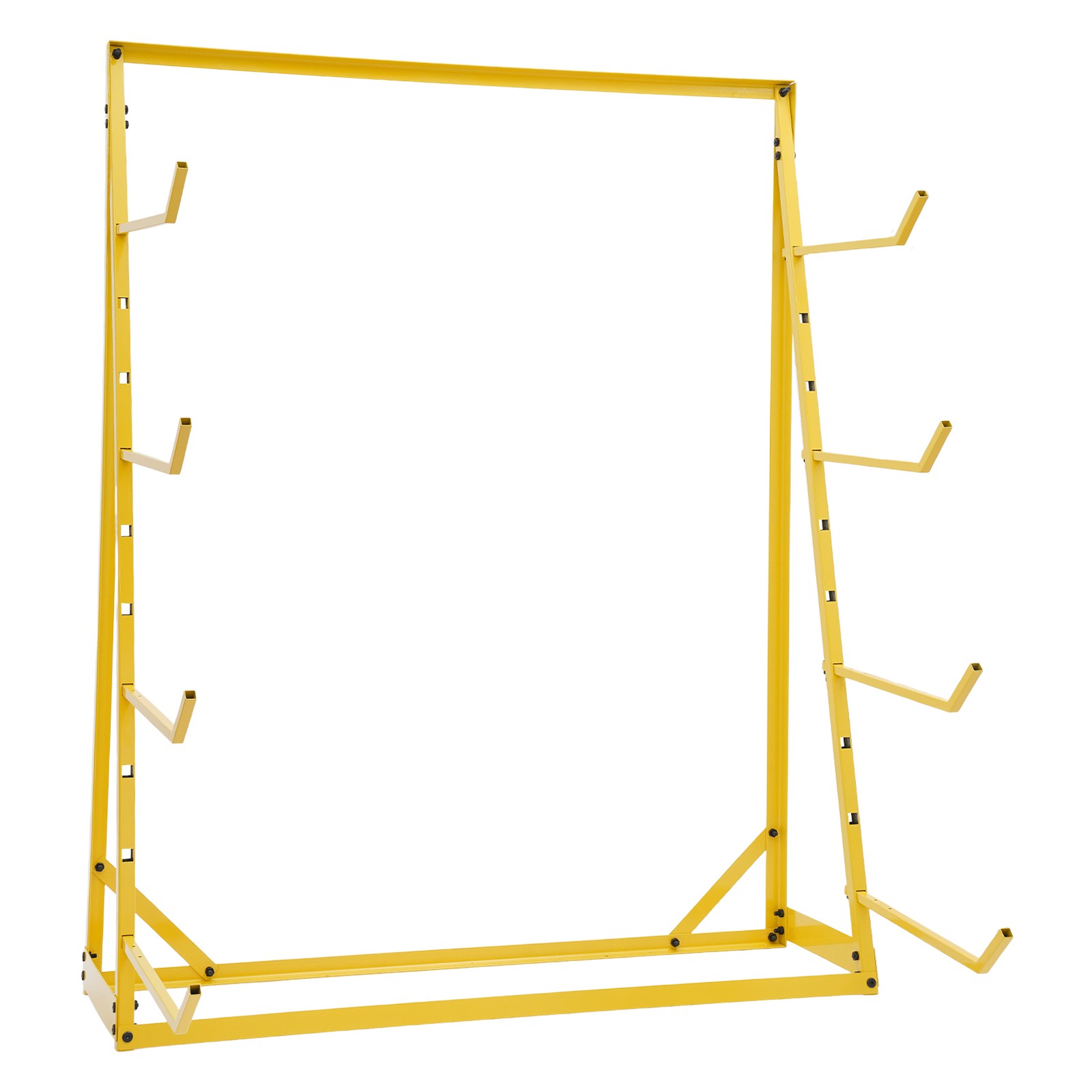 4 Tier Steel Horizontal Lumber Storage Rack Adjustable Storage Cantilever Rack