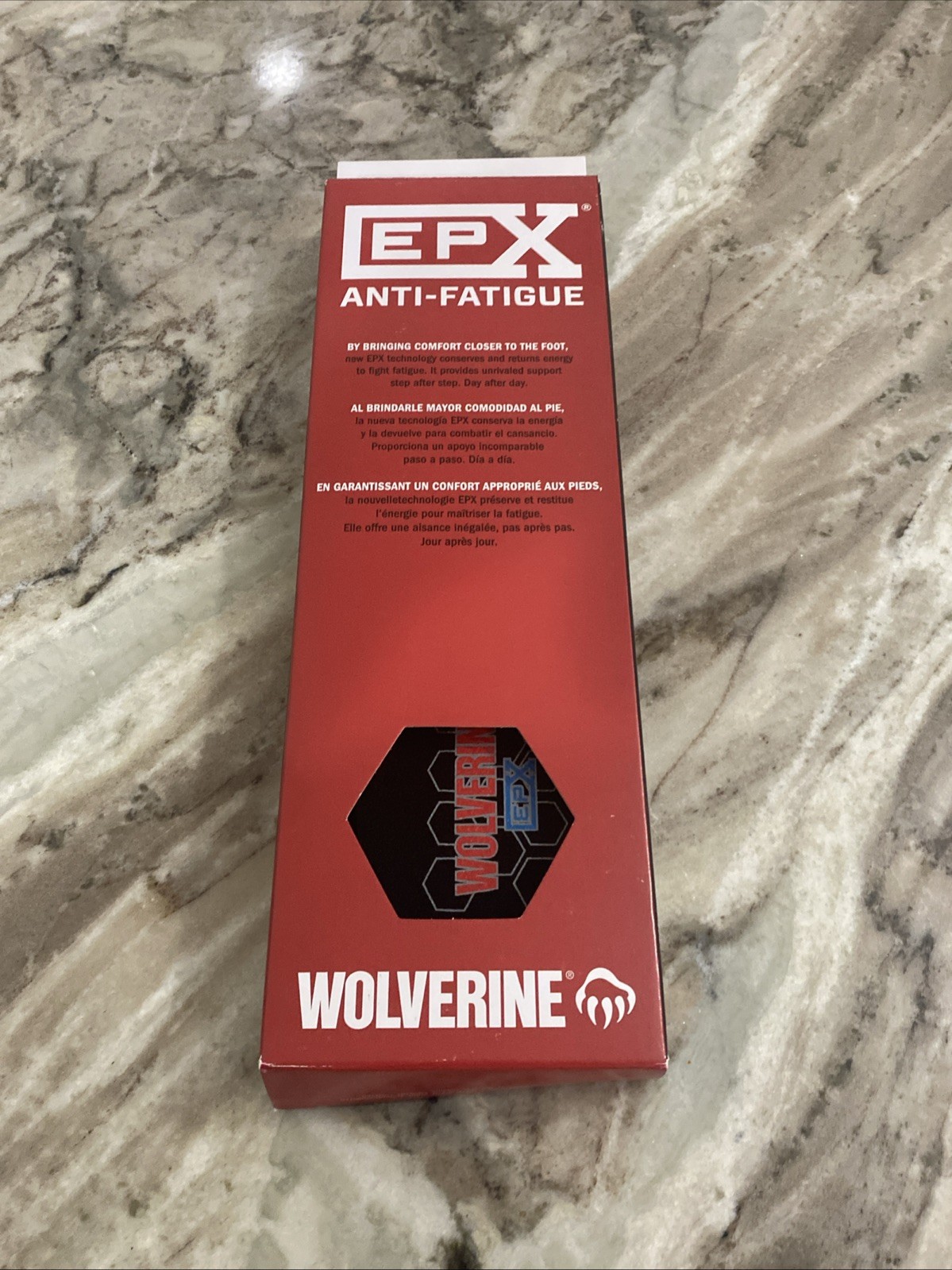 New Men's Sz 11 M Wolverine Durashock W04529 EPX Anti-Fatigue Insoles For Boots