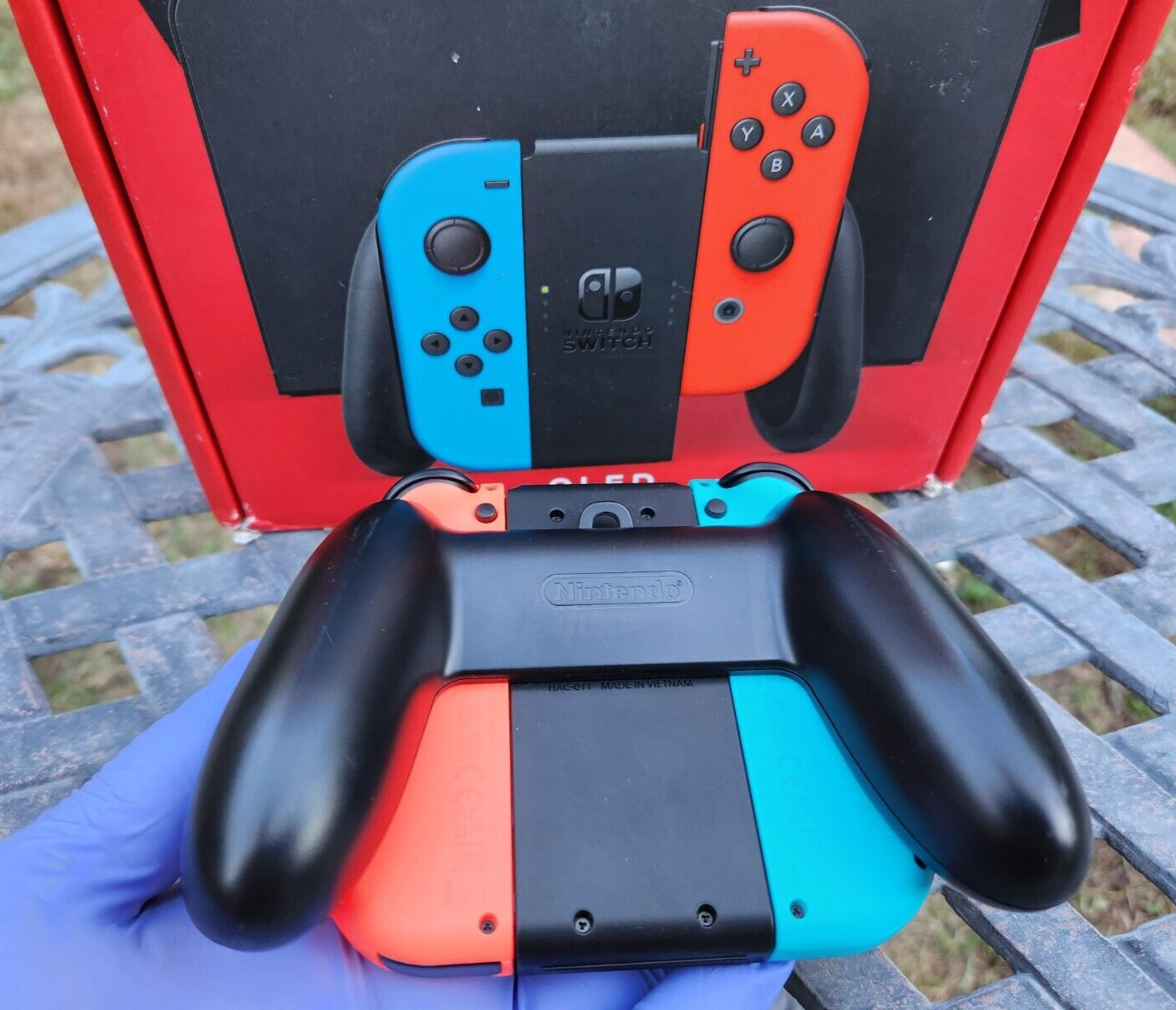 🔥NEW OLED Joy-Con's Straps Controller Grip ONLY Red Blue Nintendo Switch JoyCon