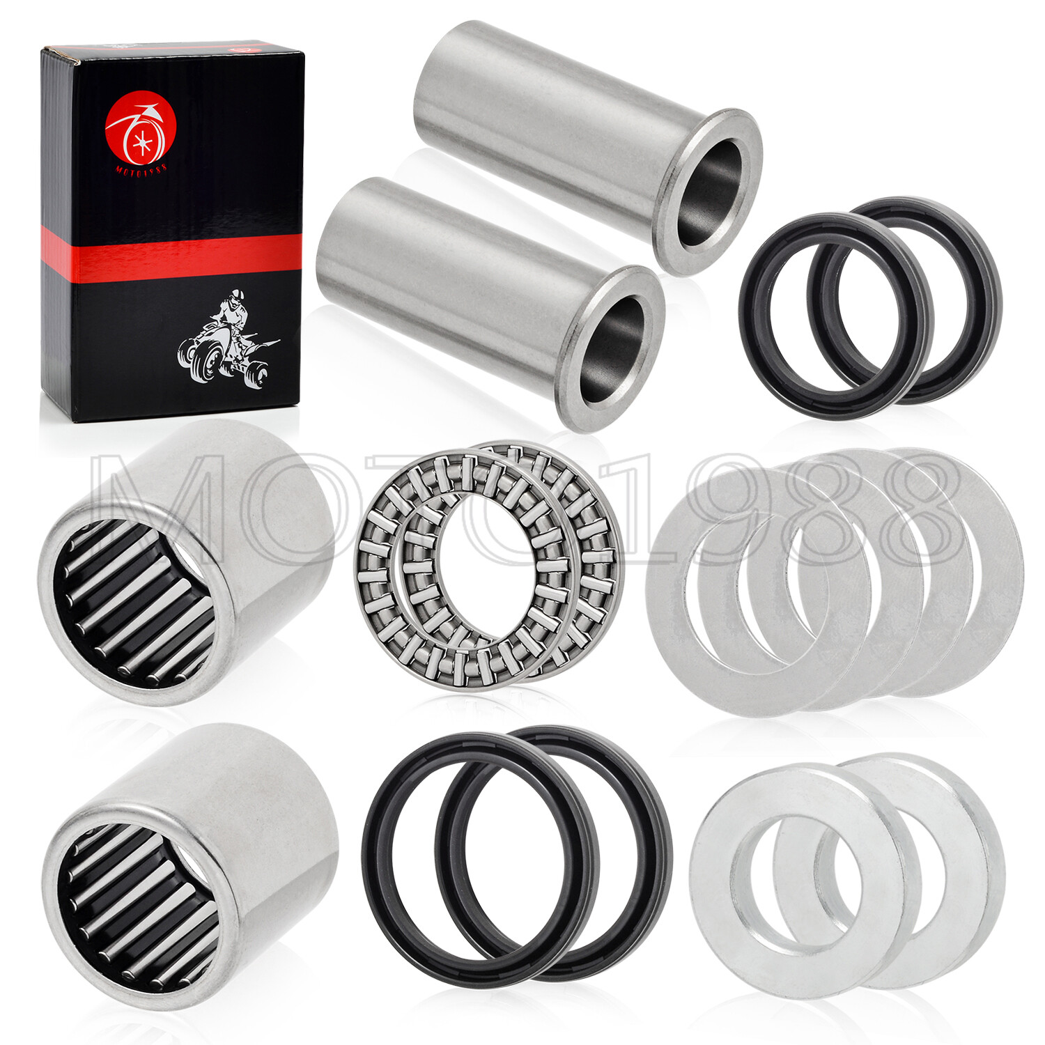 Swing Arm Bearings Seals Rebuild Kit for Suzuki RM125 RM250 96-08 RMZ250 RMZ450