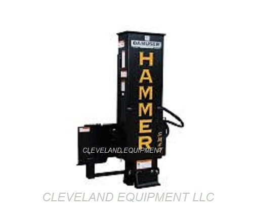 NEW DANUSER SM40 HAMMER FENCE POST DRIVER ATTACHMENT Skid-Steer Loader Tractor
