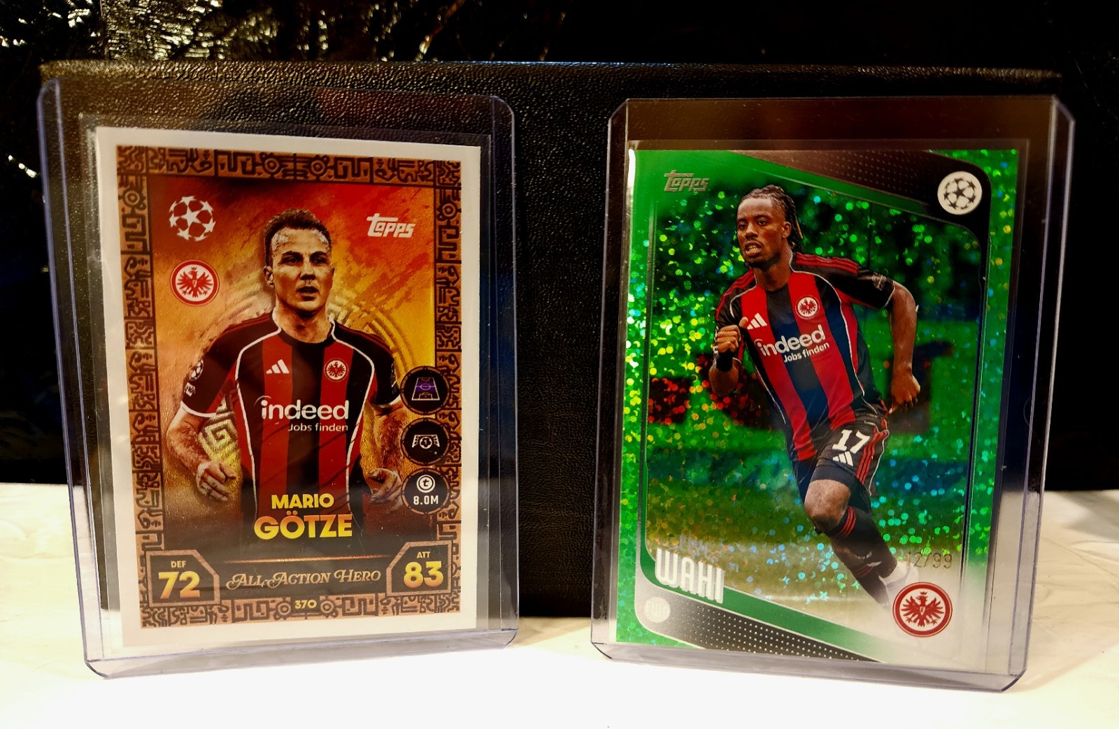 2025-26 UEPA Championship League ⚽️ Elye Wahi * Mario Gotz ..MINT!