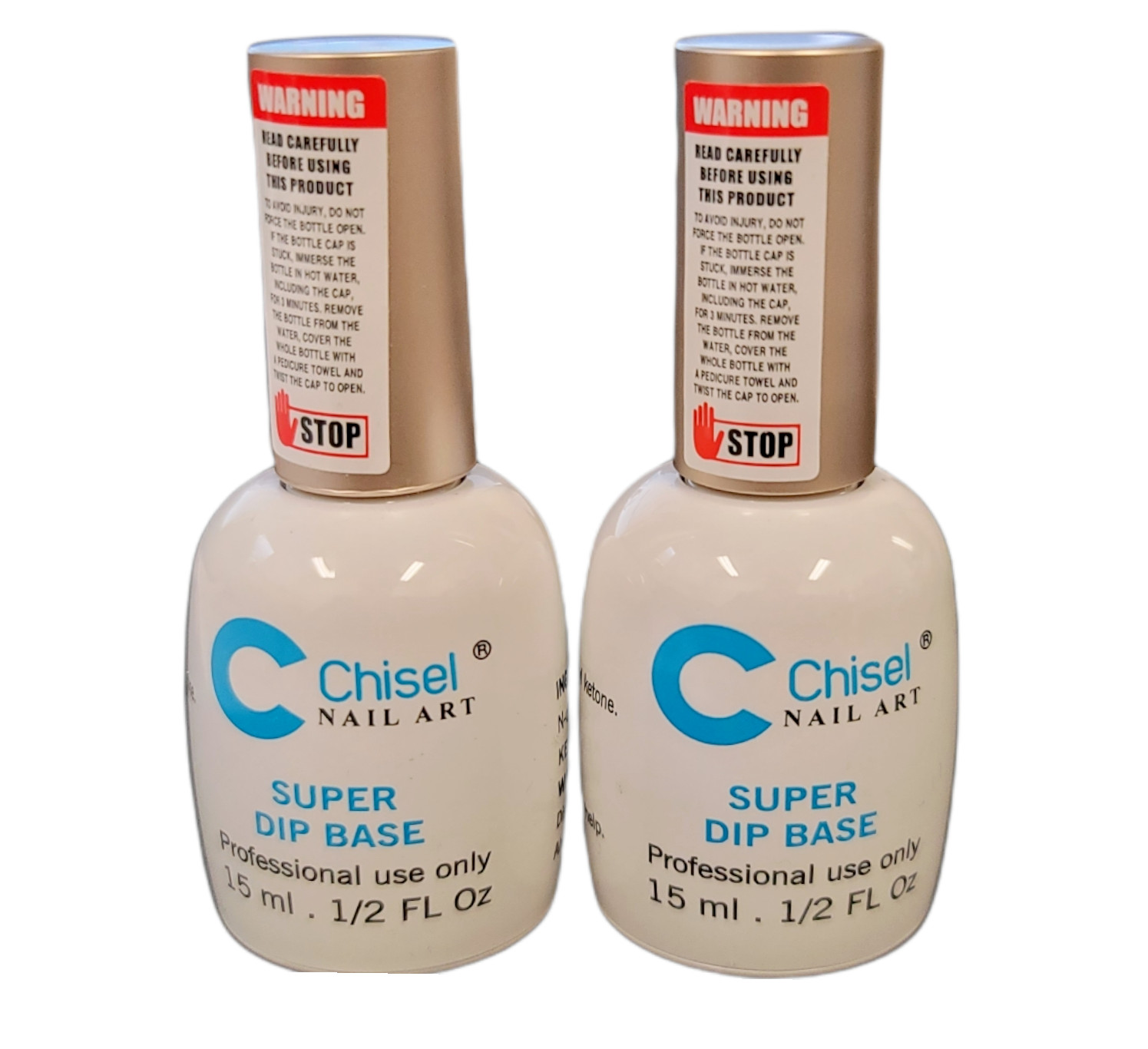 Chisel Dip Essential Liquid - Step #2 SUPER DIP BASE 0.5 Oz (Pack of 2)