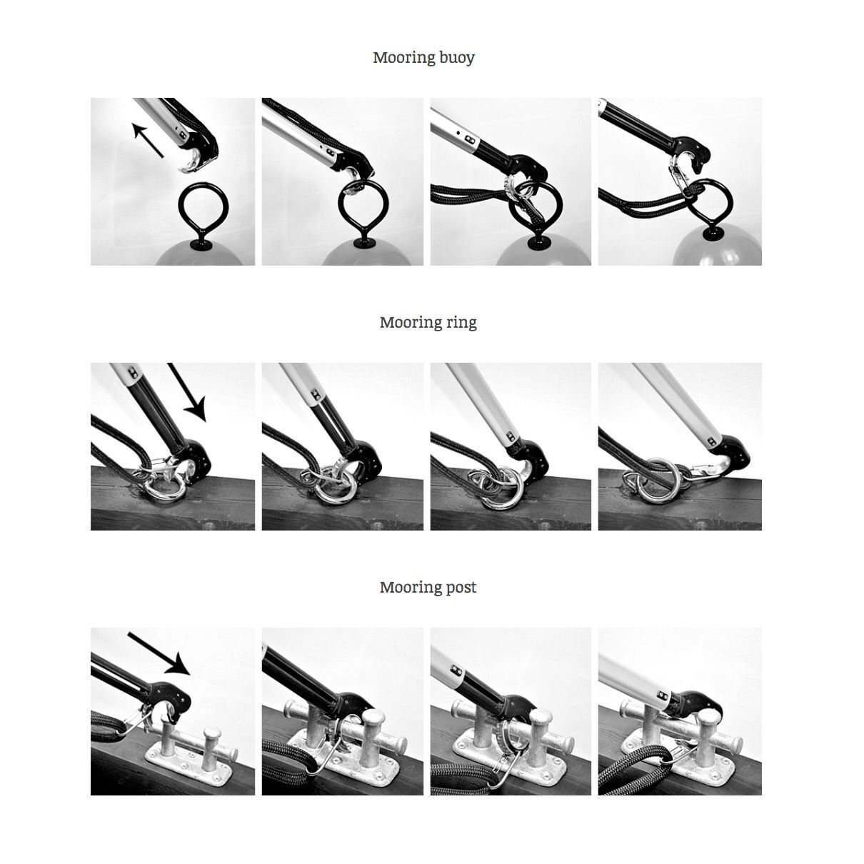 Robship Hook & Moor Boat Hook 2m/6.5ft Telescoping for Boat Mooring Cleat Ring