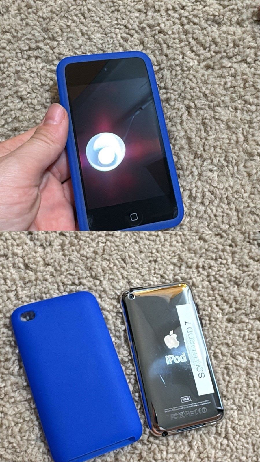 Apple iPod 16GB – Fully Working – Reset – With Case & Charger – Good Condition