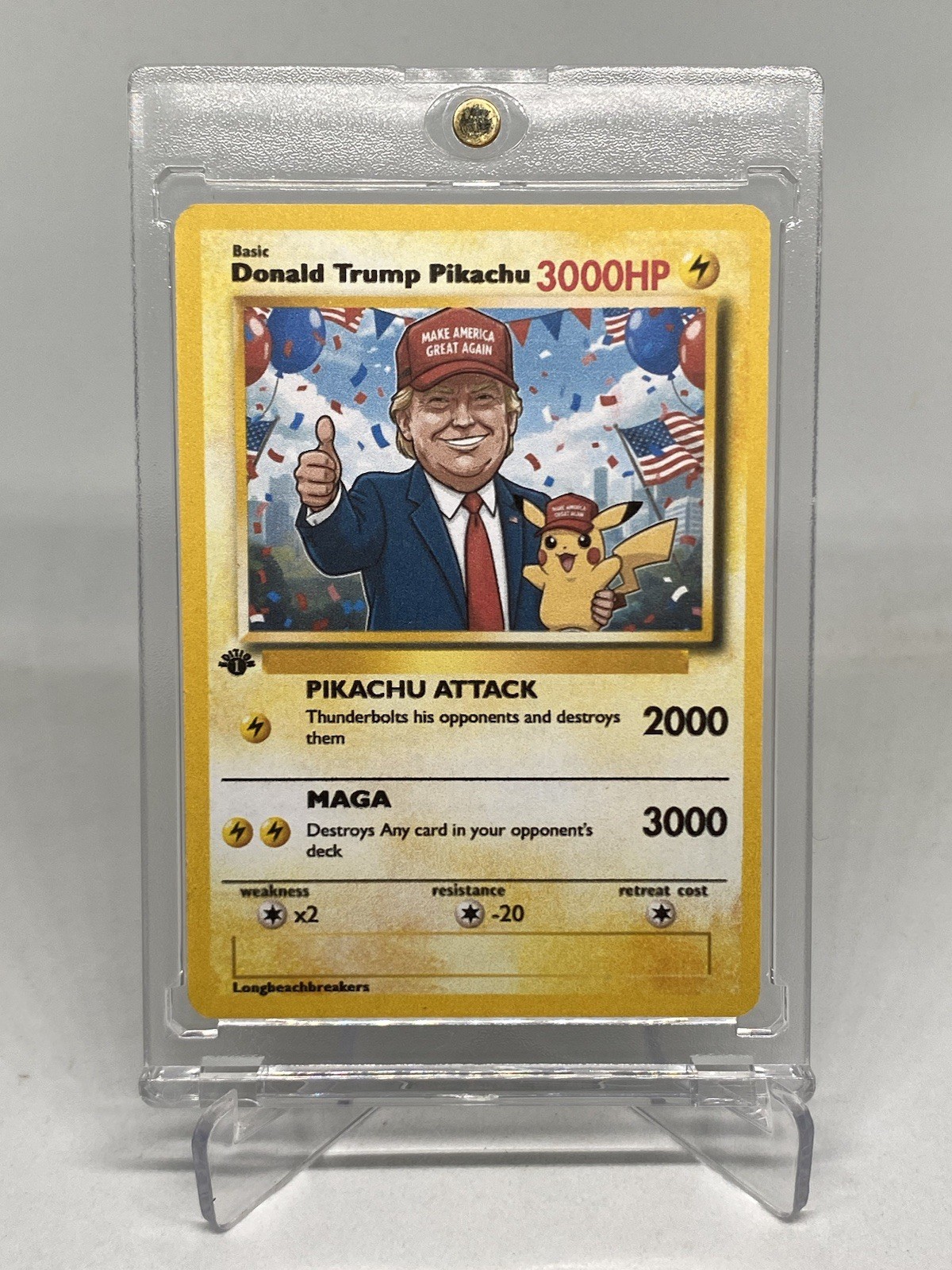 Donald Trump Pokémon Card
