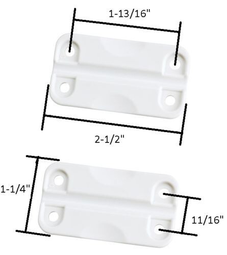 Igloo Cooler Replacement (2) Latch, (3) Hinge, Screw Set