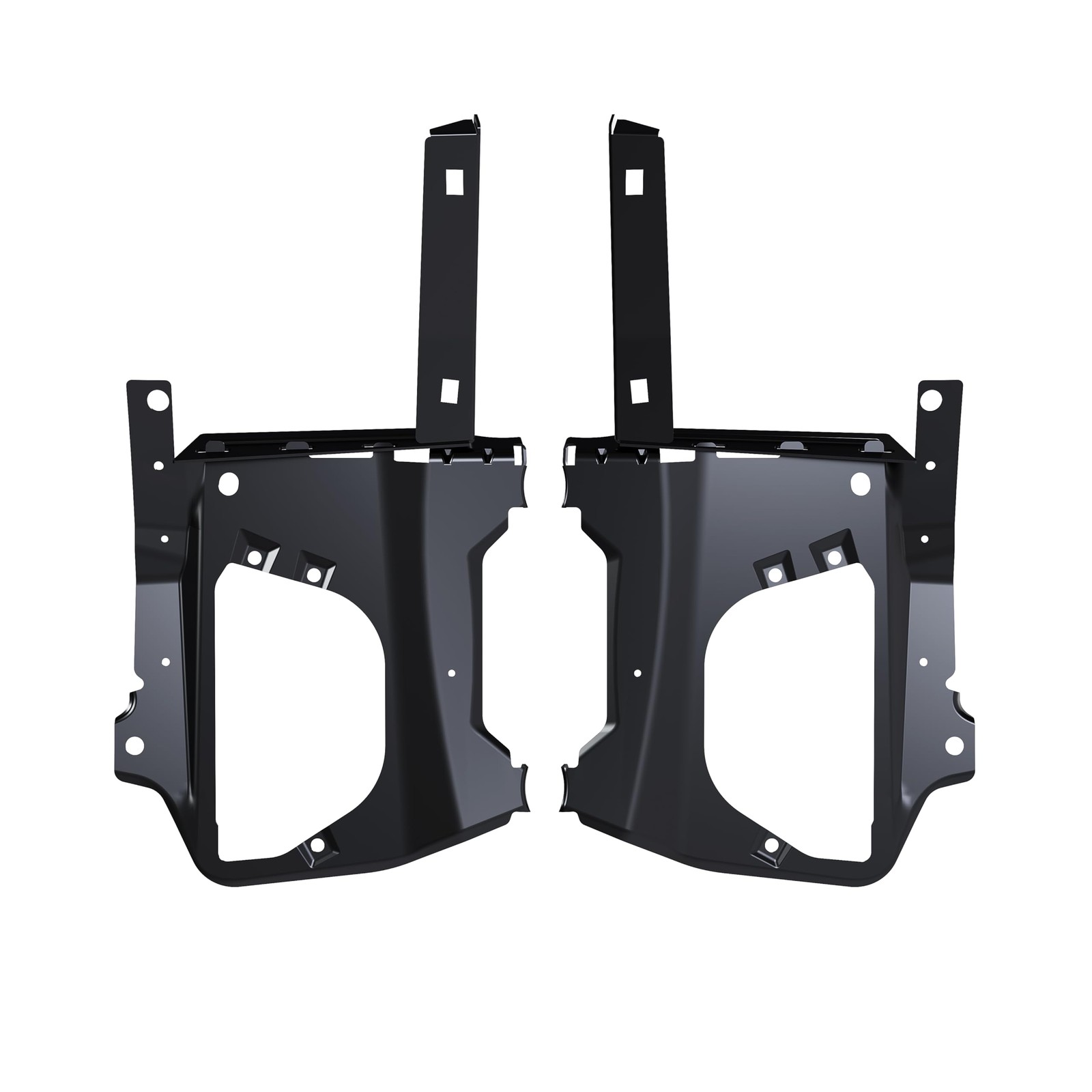 Front Bumper Bracket Set Compatible with 2010-2018 Dodge RAM 2500 3500 4500