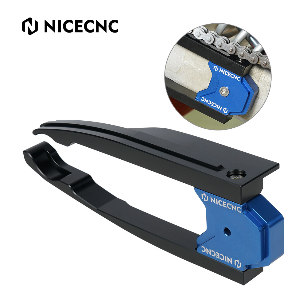 NICECNC Swingarm Seal Guard Chain Slide Rail Guide For Yamaha Raptor 700 700R