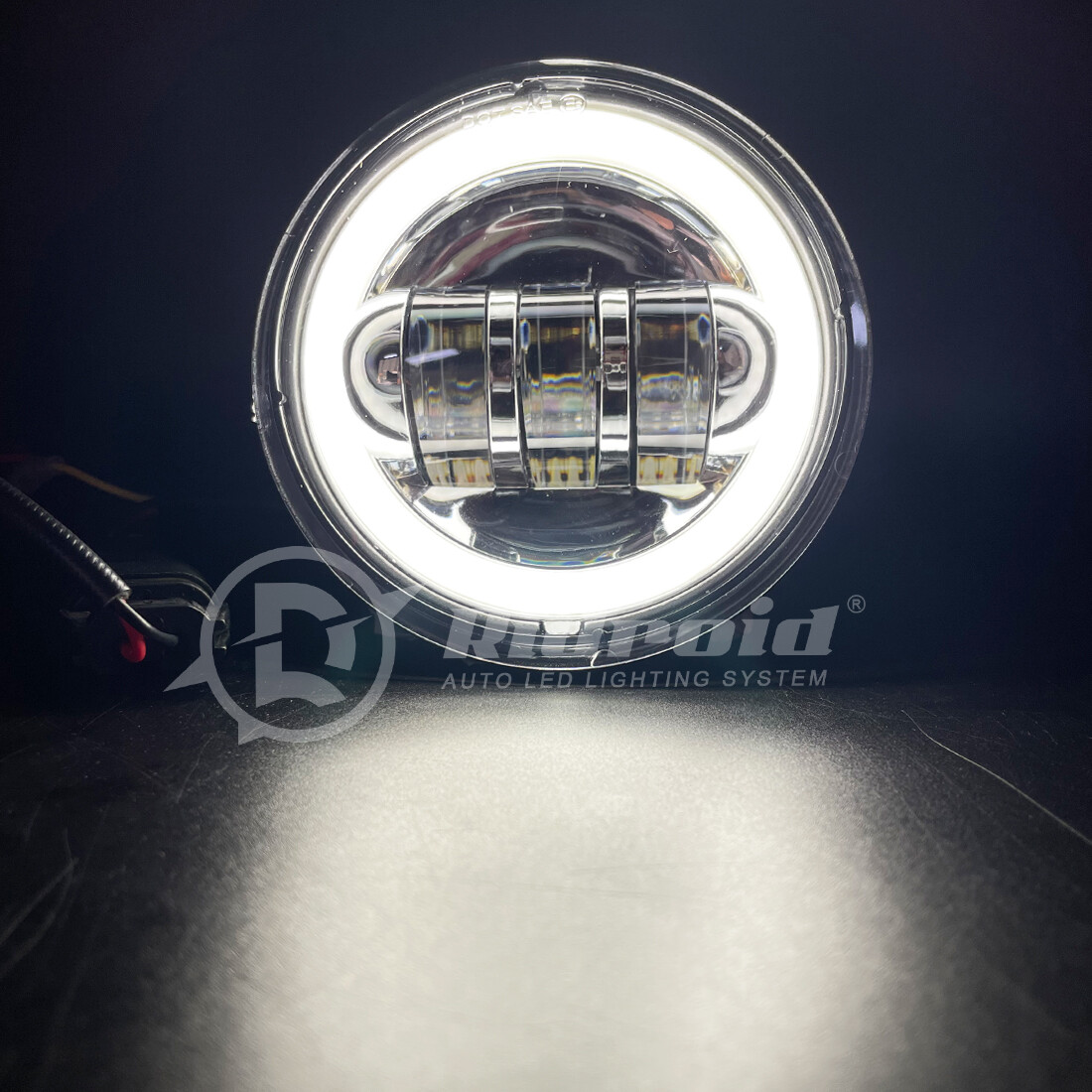 For Pontiac Firebird Trans Am 1993-2002 4.5 inch LED Fog Light Halo Passing Lamp