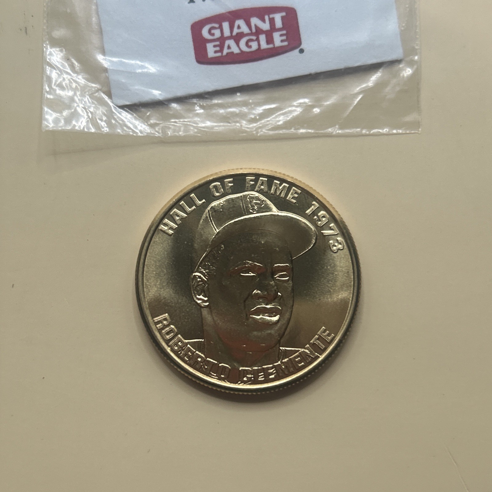 Roberto Clemente 2007 Giant Eagle Coin HOF 1973 UNGRADED Pittsburgh Pirates MLB