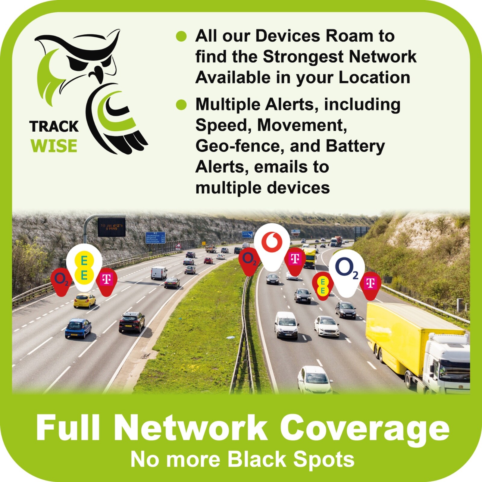 Track Wise 4G LTE OBD2 GPS Truck & Car Tracker – 10s Updates, Geo-Fence Alerts