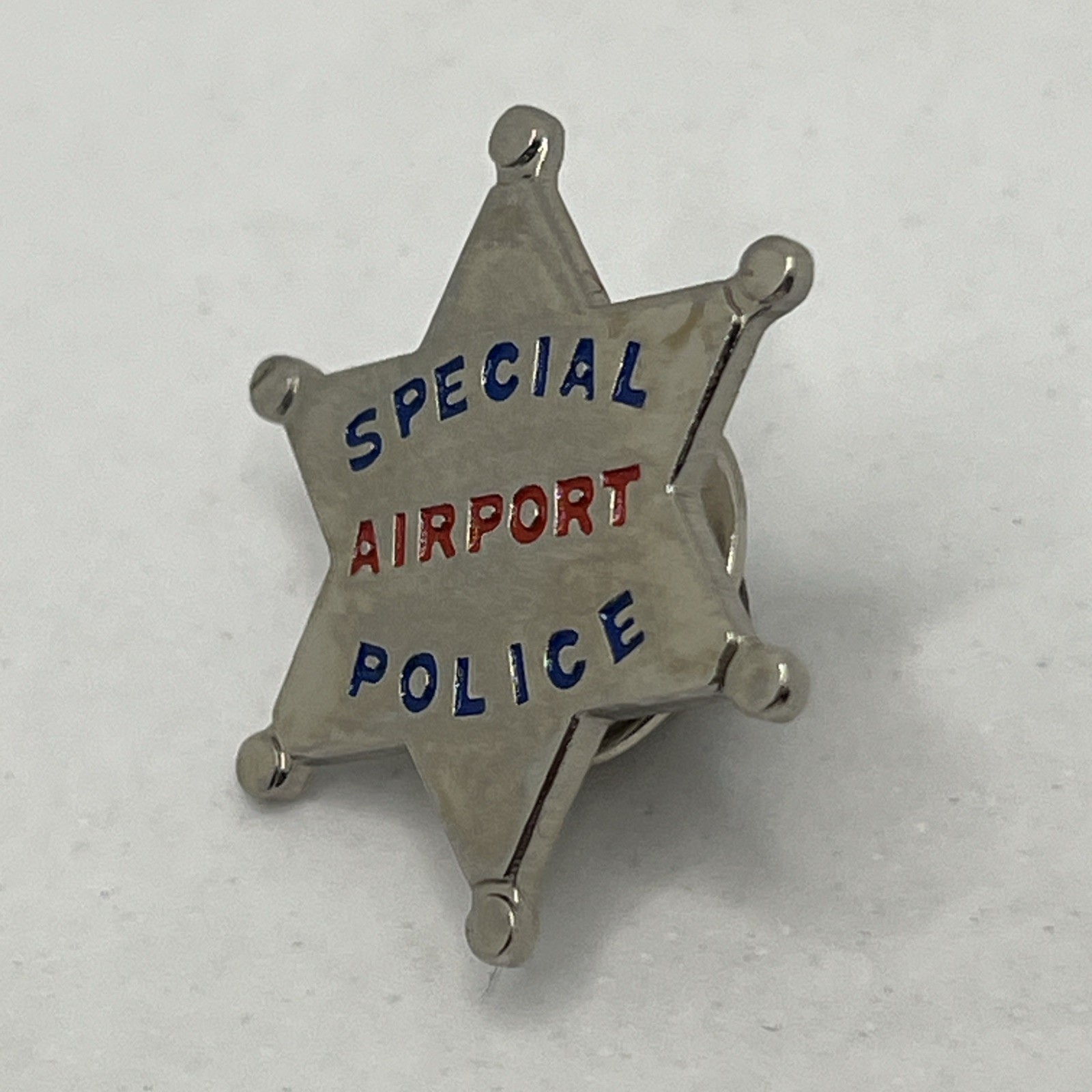 Special Airport Police Department Law Enforcement Enamel Lapel Hat Pin