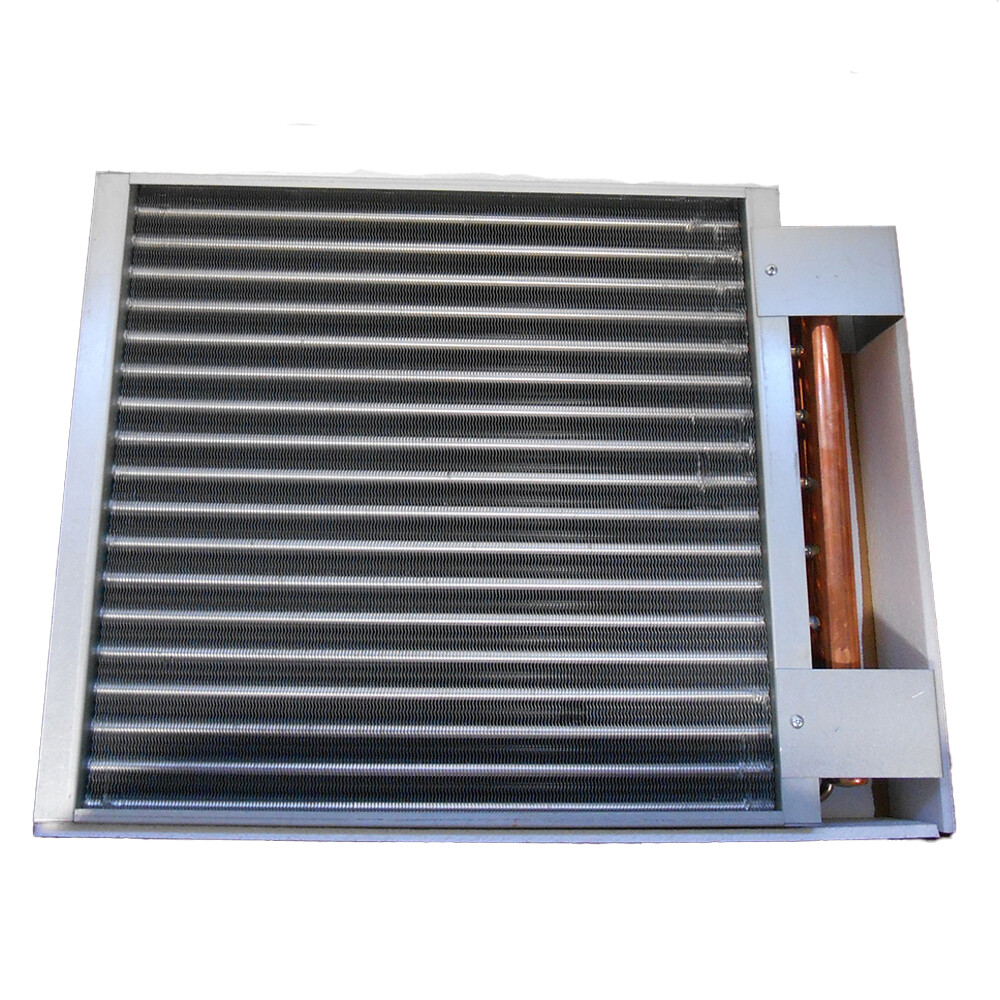 17x22 Water to Air Heat Exchanger Hot Water Coil Outdoor Wood Furnace