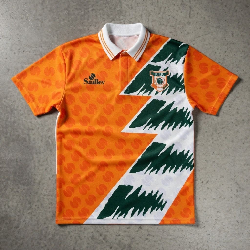 Ivory Coast- cote d'ivoire football shirt jersey Retro, 1997 home soccer  .