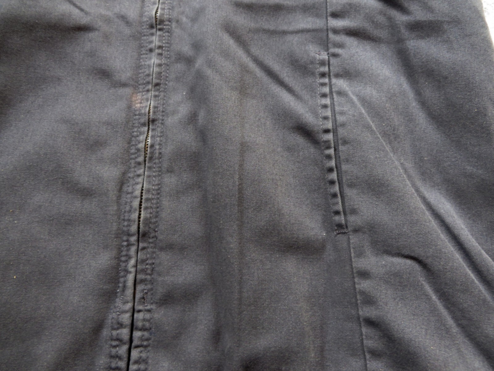 Work Jackets Used Uniform Cintas Unifirst Red Kap Insulated Lined Panel Coat