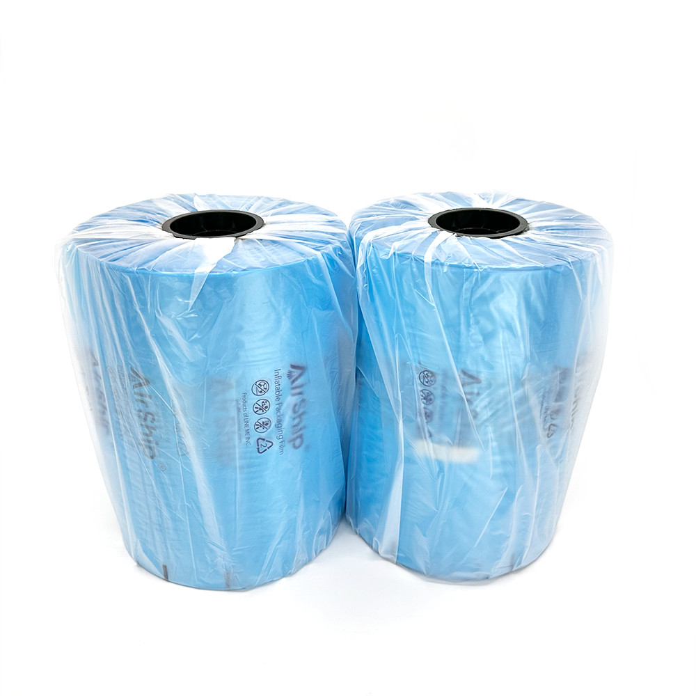 AIRSHIP® Air Pillow Bag Film Cushion Roll Packaging 8"x5" 1000ft 2400pcs (2Pack)