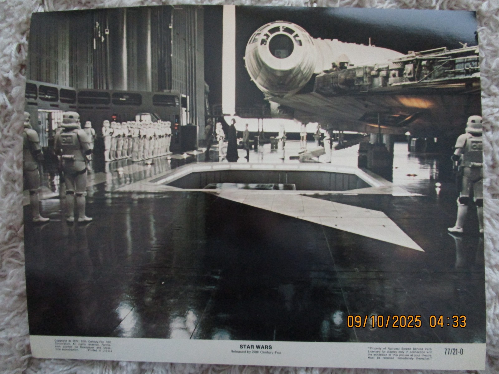 Vintage Original 1977 Star Wars Movie Lobby Card Set 77/21-0 Lot of 8 11x14