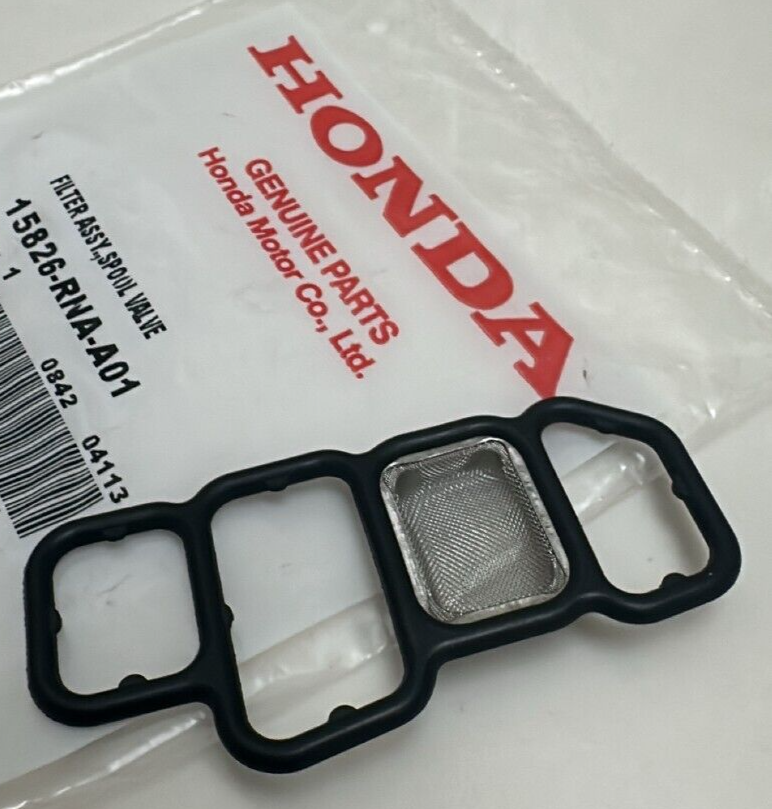GENUINE OEM Solenoid Gasket Spool Valve Filter For HONDA & ACURA 15826-RNA-A01