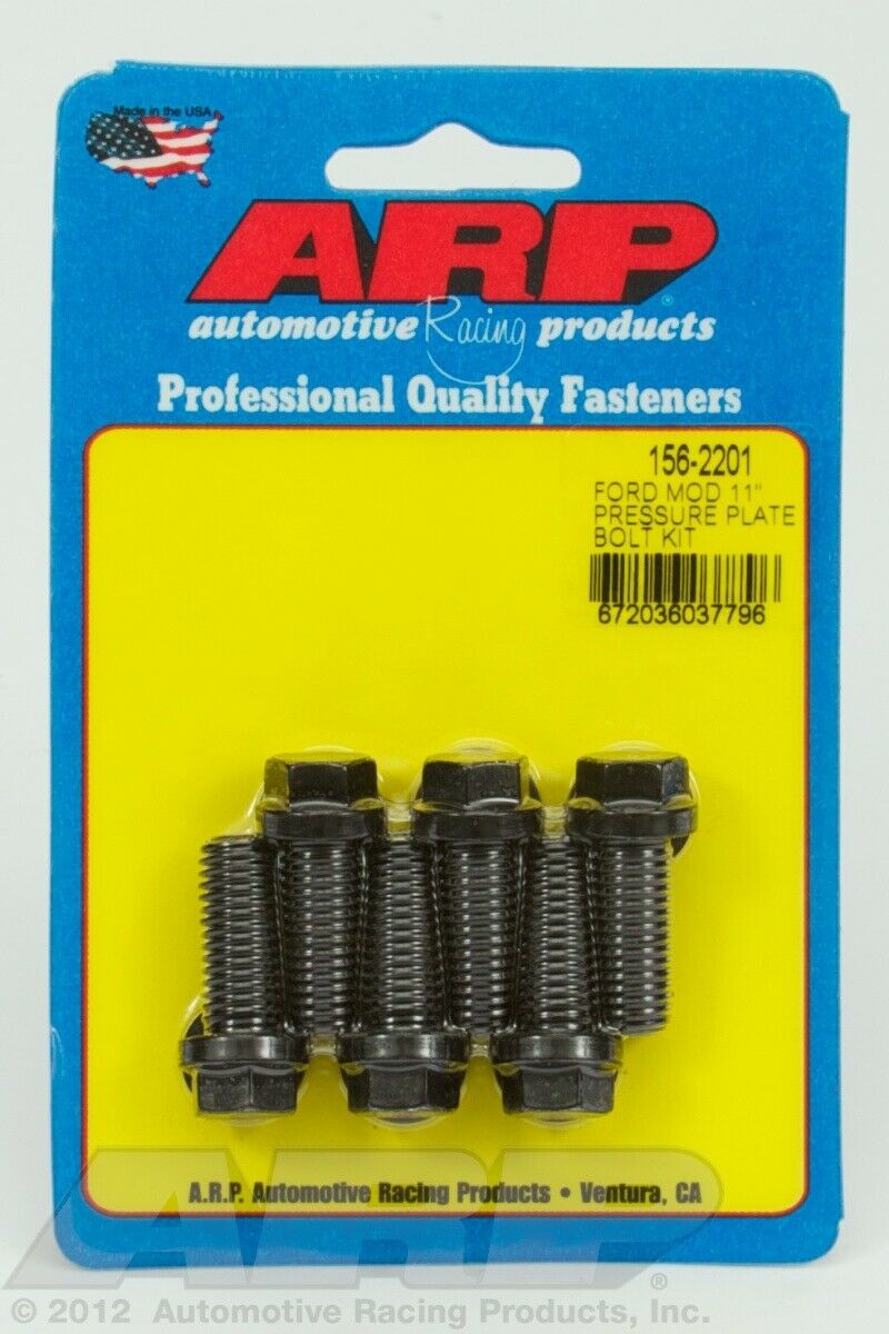 ARP 156-2201 Black Ford Modular 10" & 11" clutch pressure plate bolt kit