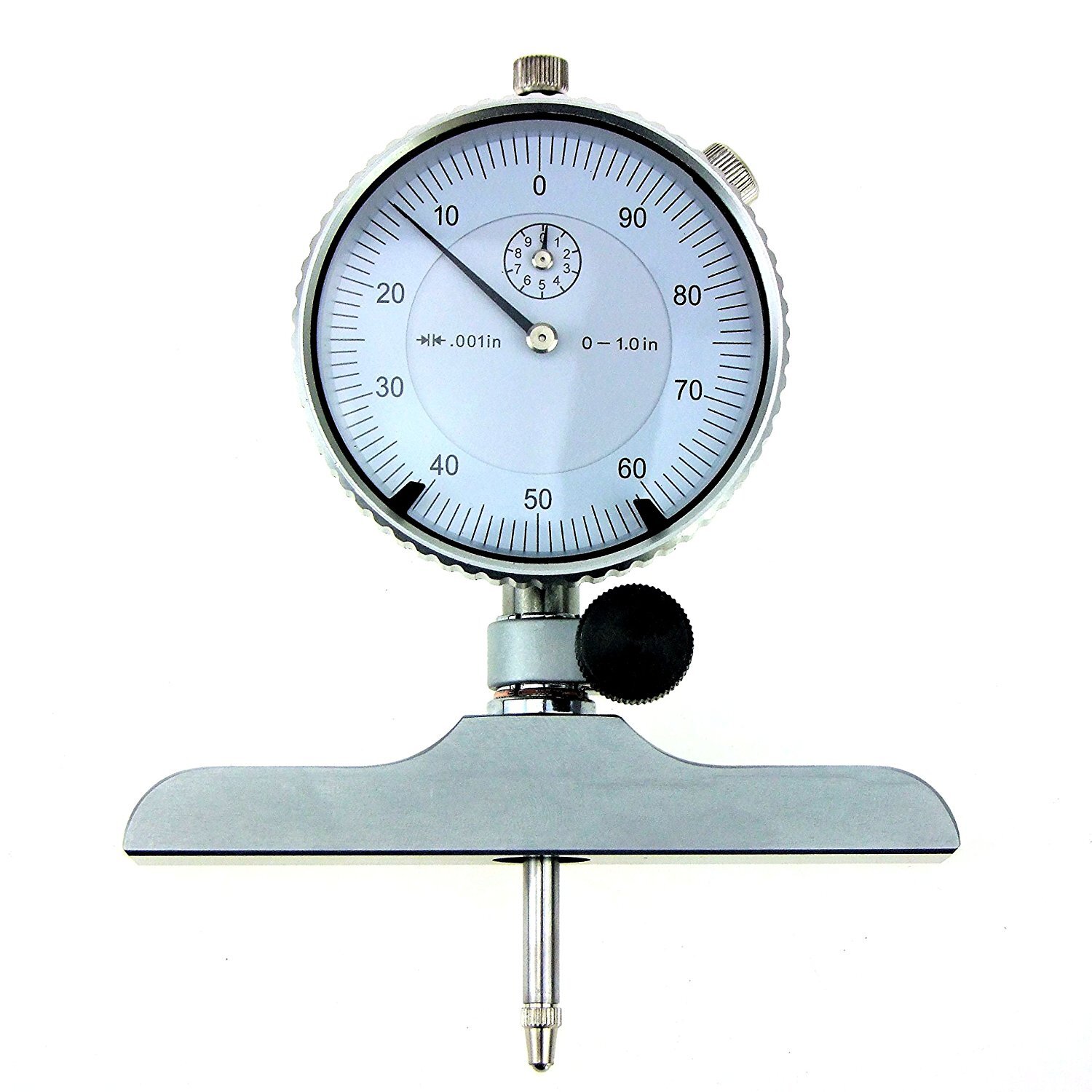 HFS(R) 0 - 22" X .001" Dial Indicator Depth Gauge Set Hardened