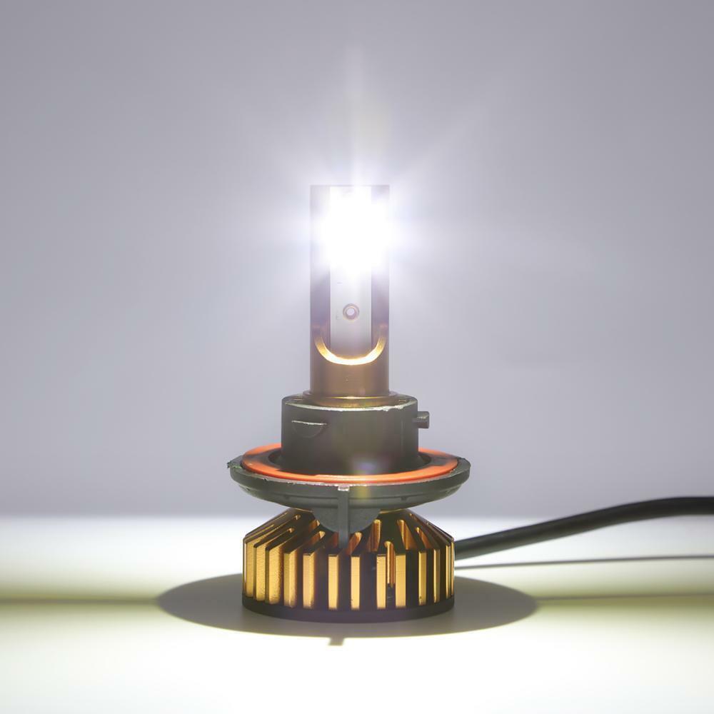 AUXBEAM 9008 H13 LED Headlight Bulbs Kit High Low Beam Super Bright Canbus 6500K