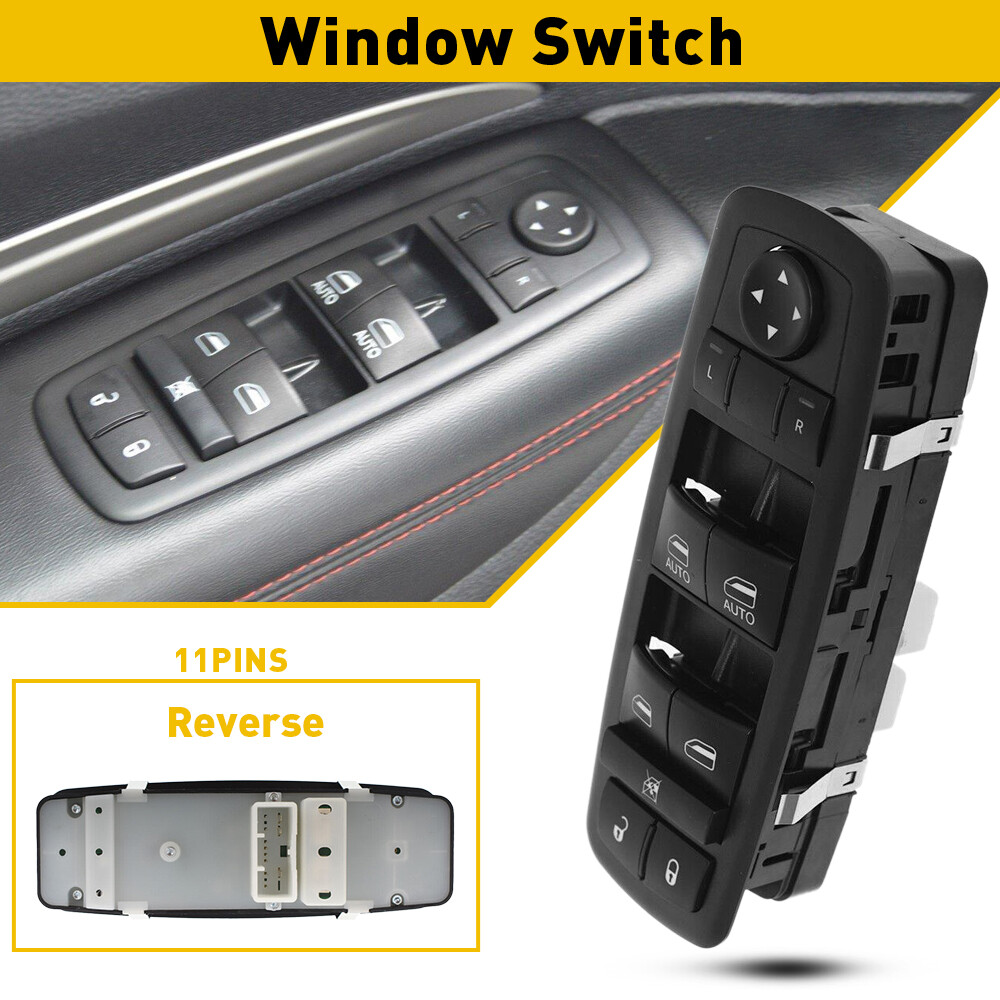 For 2014-2019 Jeep Grand Cherokee Master Power Window Switch Front Driver Side
